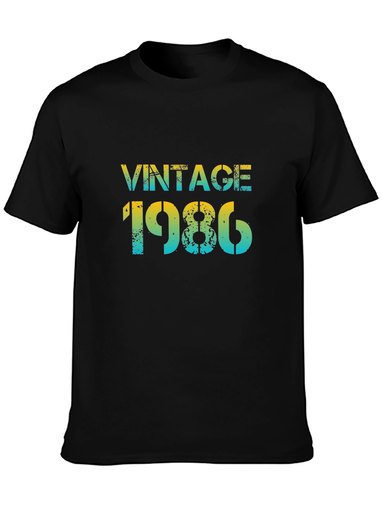 Black Vintage 1986 Graphic T-Shirt view 3