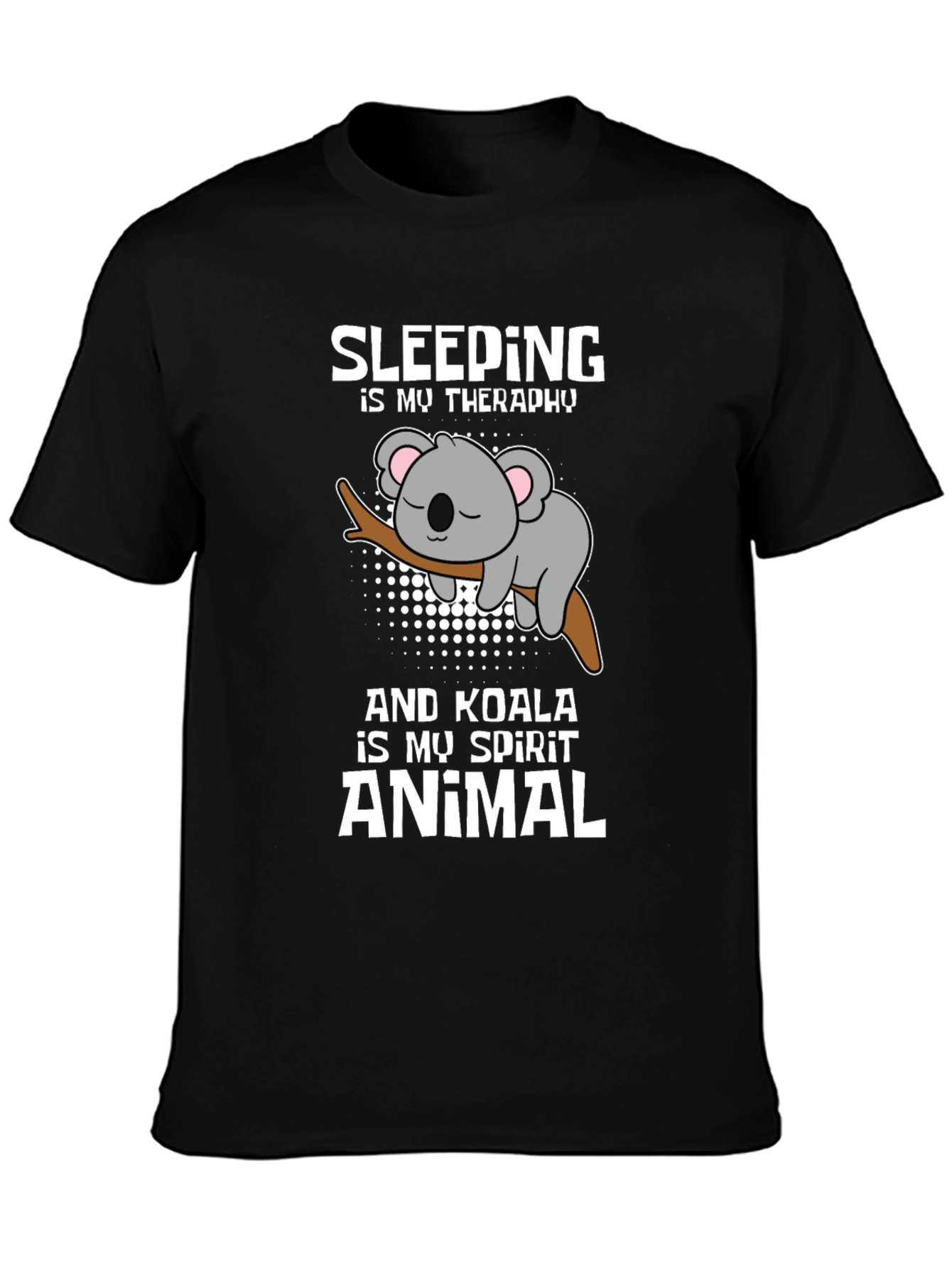 Sleeping Koala T-Shirt - My Spirit Animal - 3