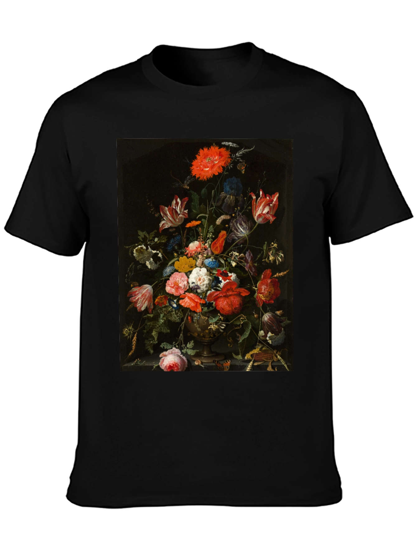 Floral Painting T-Shirt - Classic Art Tee - 3