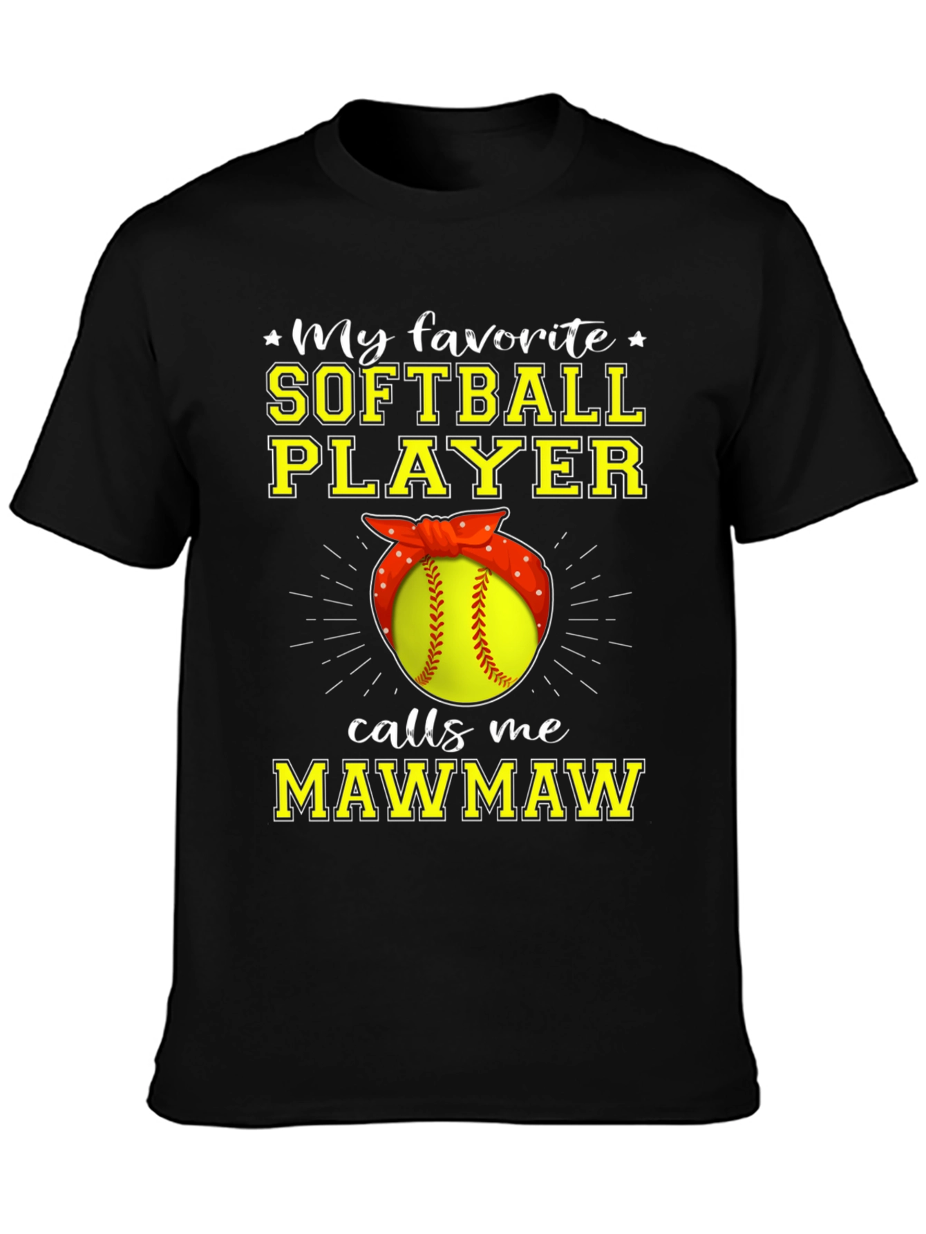 Softball Mawmaw T-Shirt - 3