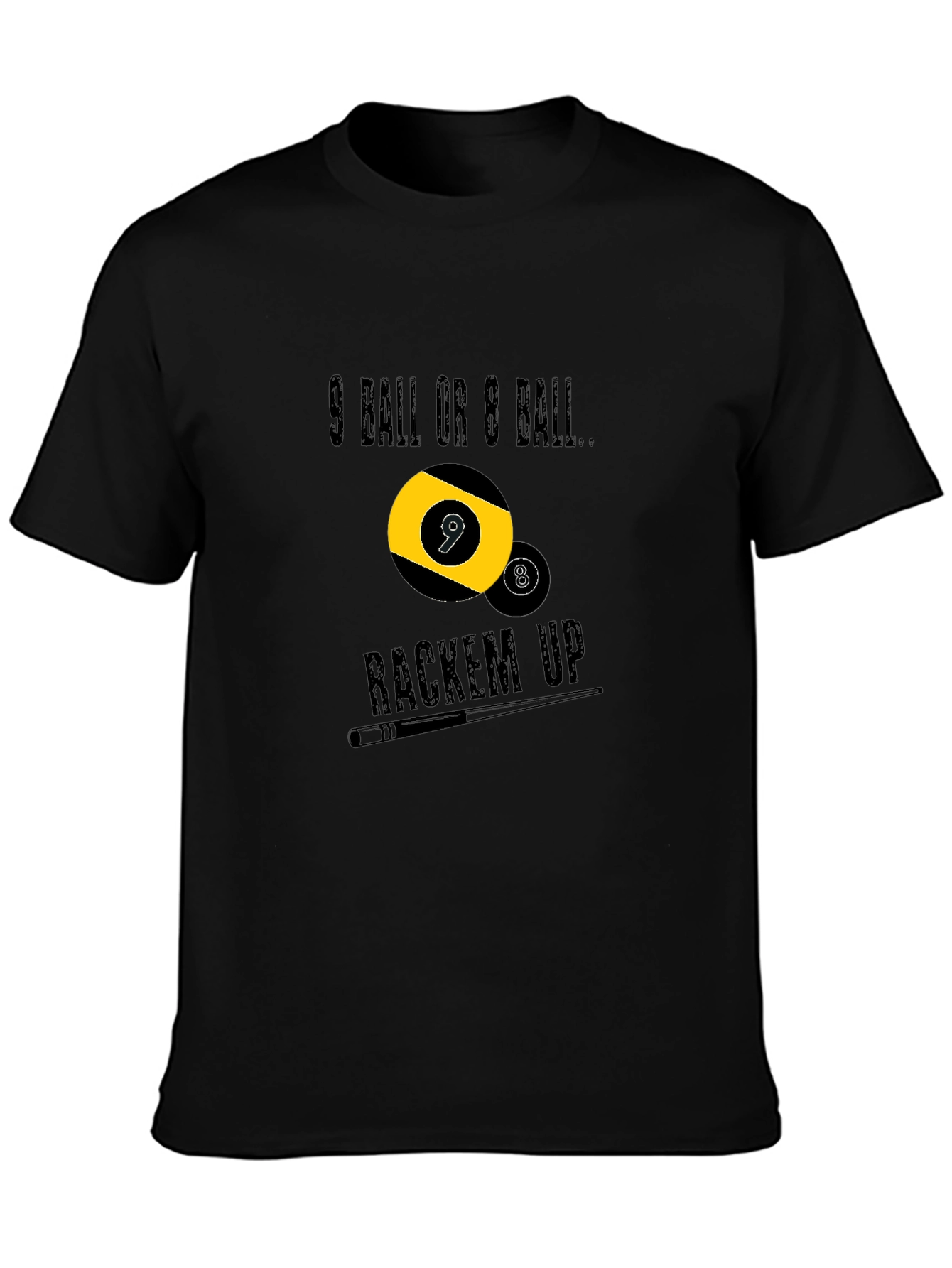 9 Ball or 8 Ball Graphic Tee - 3