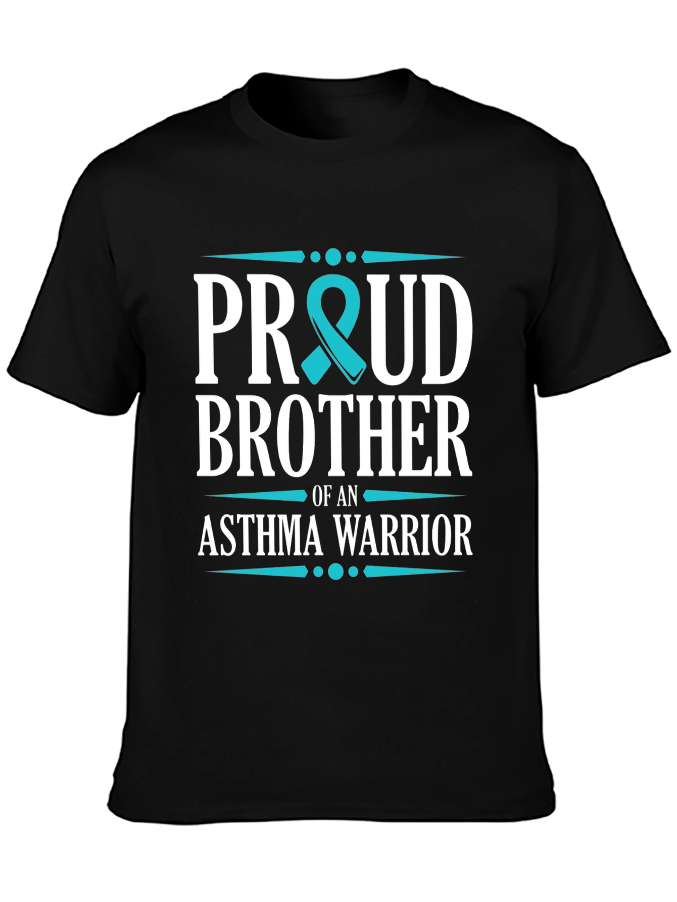 Proud Brother Asthma Warrior Graphic Tee - 3