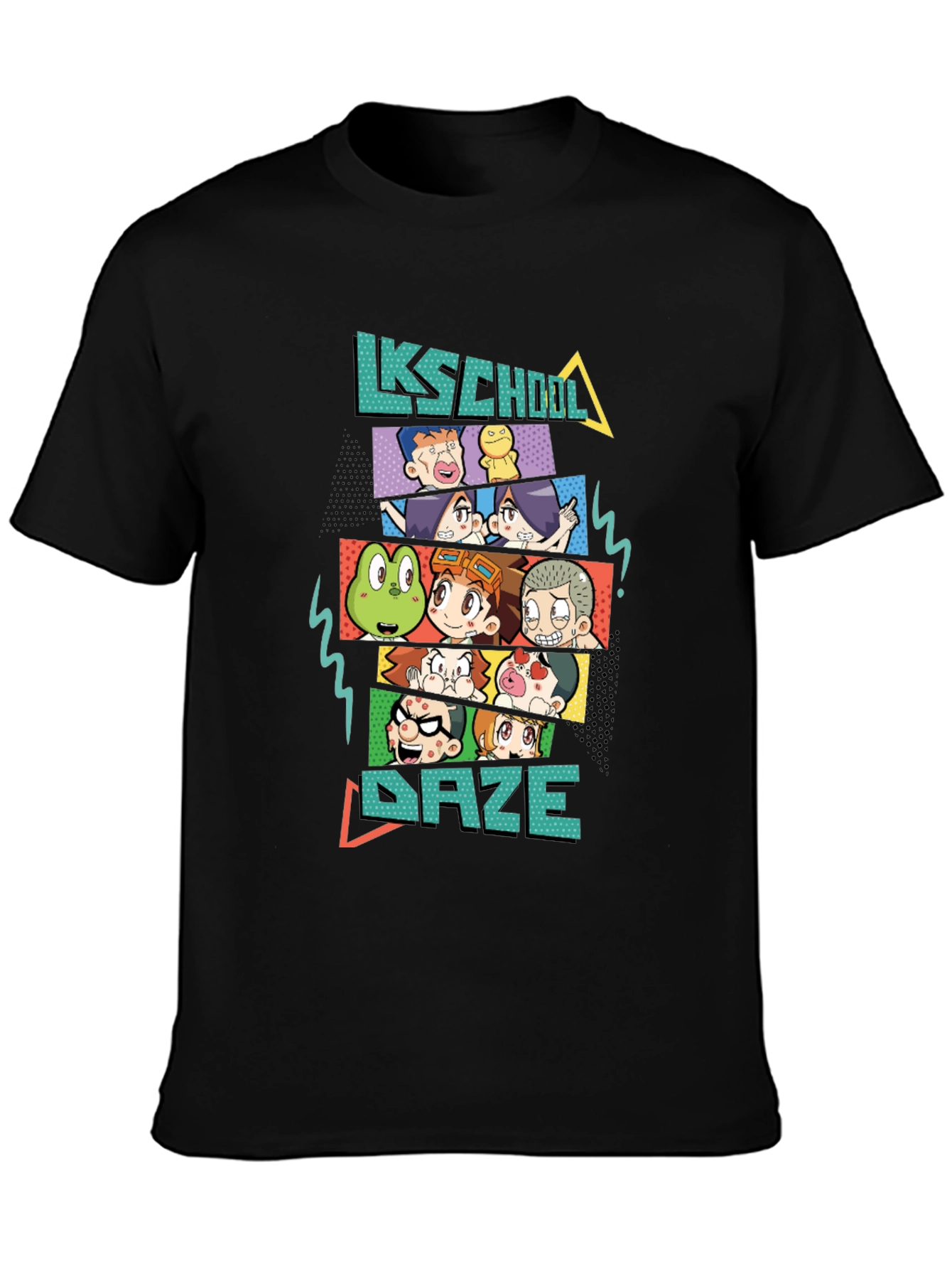 Black LKSchool Daze Graphic T-Shirt view 3