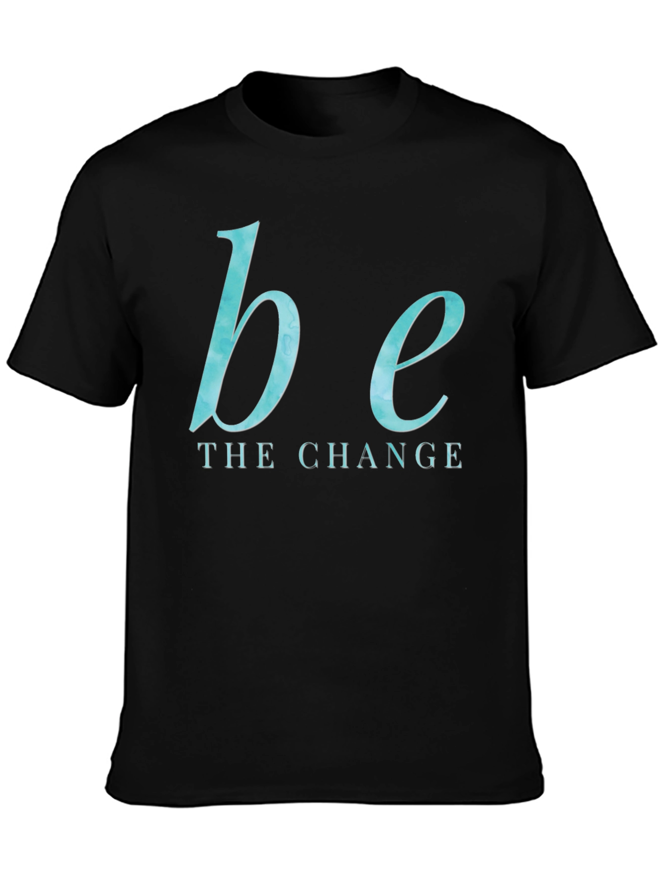 Black Be the Change Graphic Tee view 3