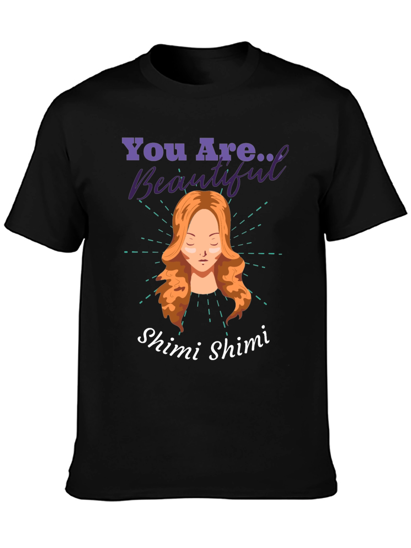 Black You Are Beautiful Shimi T-Shirt view 3