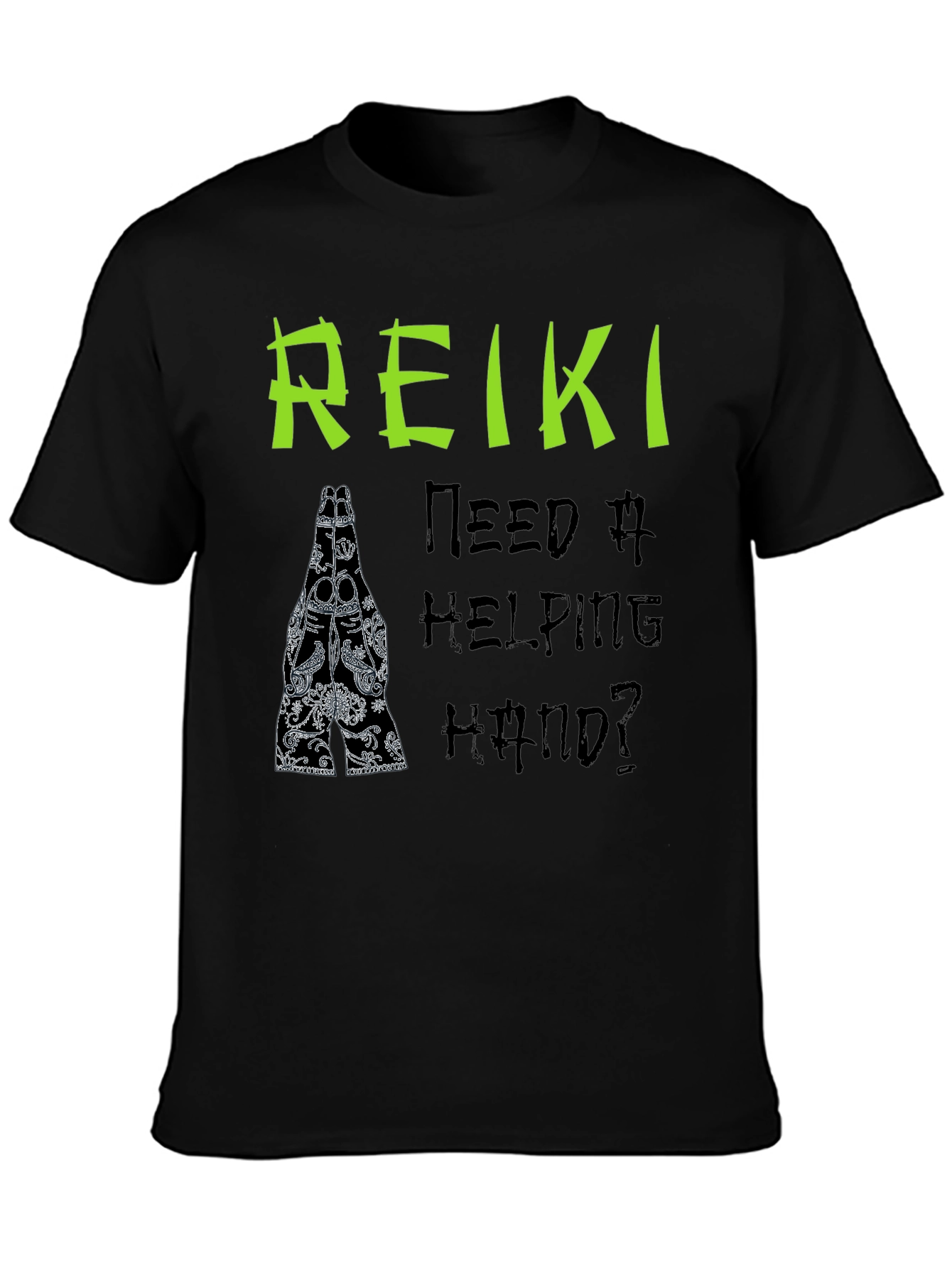 Reiki Need a Helping Hand T-Shirt - 3
