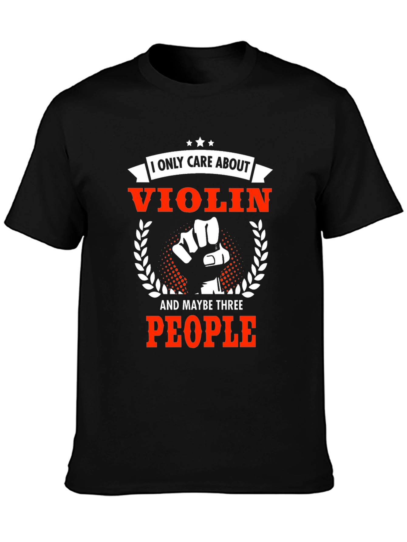 Black Violin Obsession T-Shirt - For Music Lovers view 3