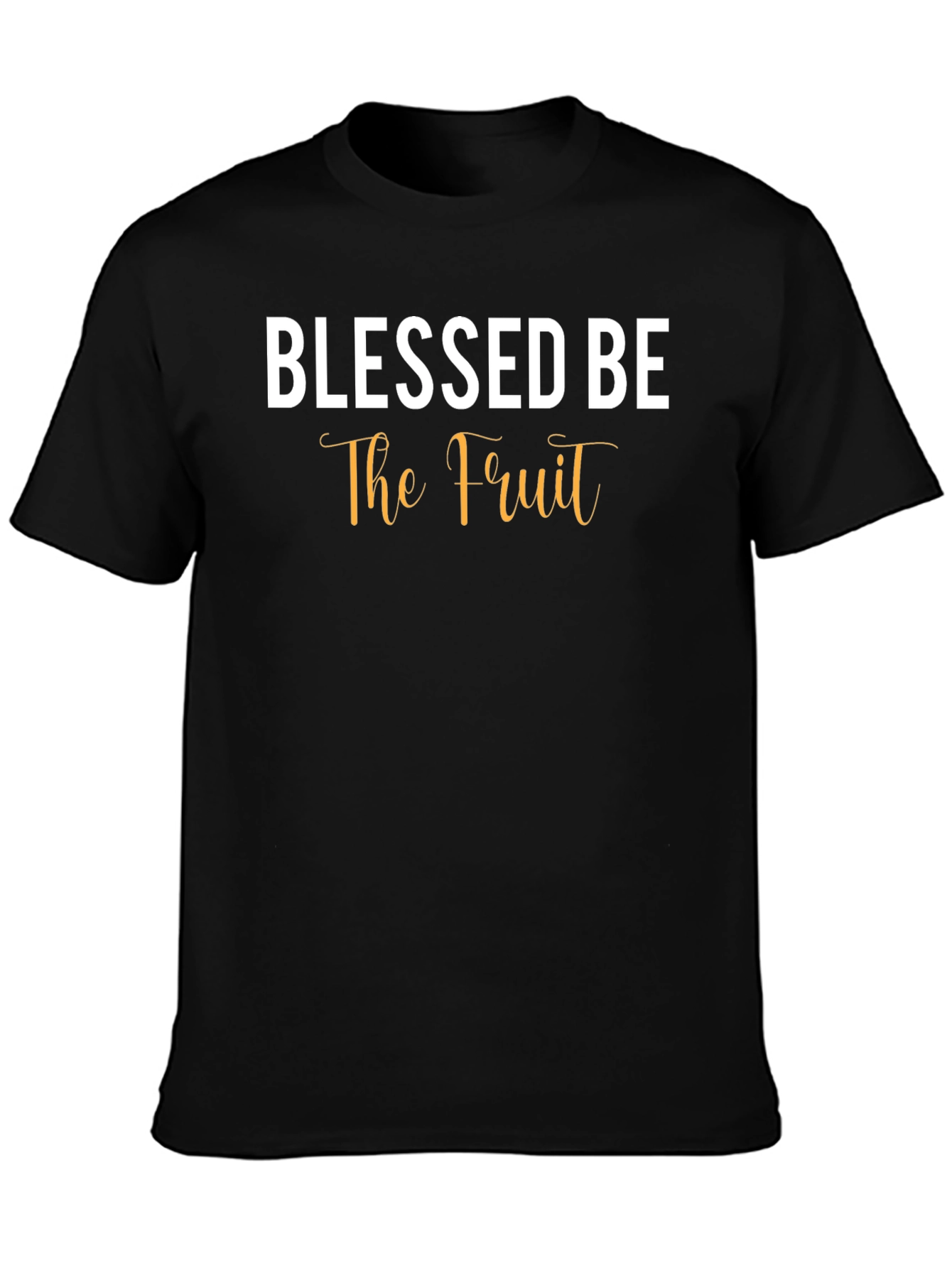 Black Blessed Be the Fruit Graphic Tee view 3