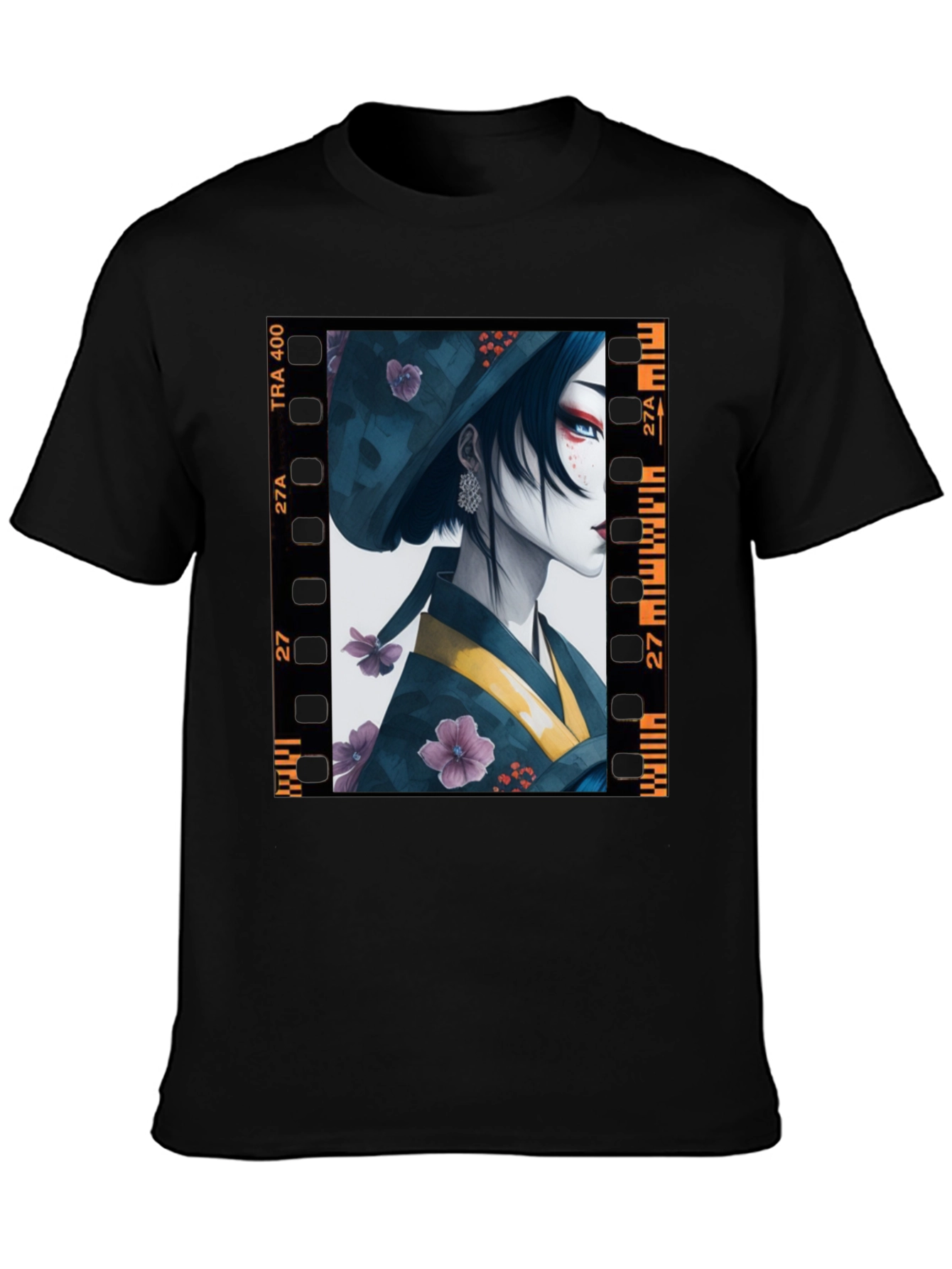 Black Film Geisha Graphic Tee view 3