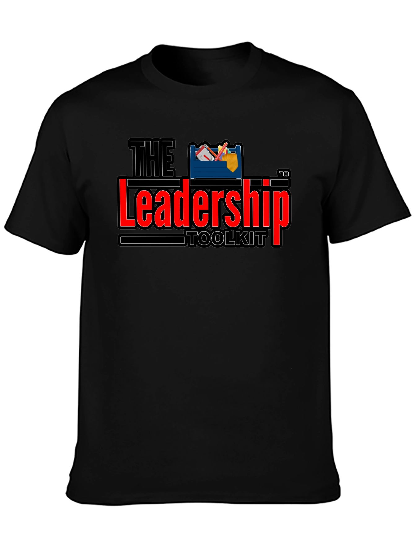 Black Leadership Toolkit Graphic T-Shirt view 3