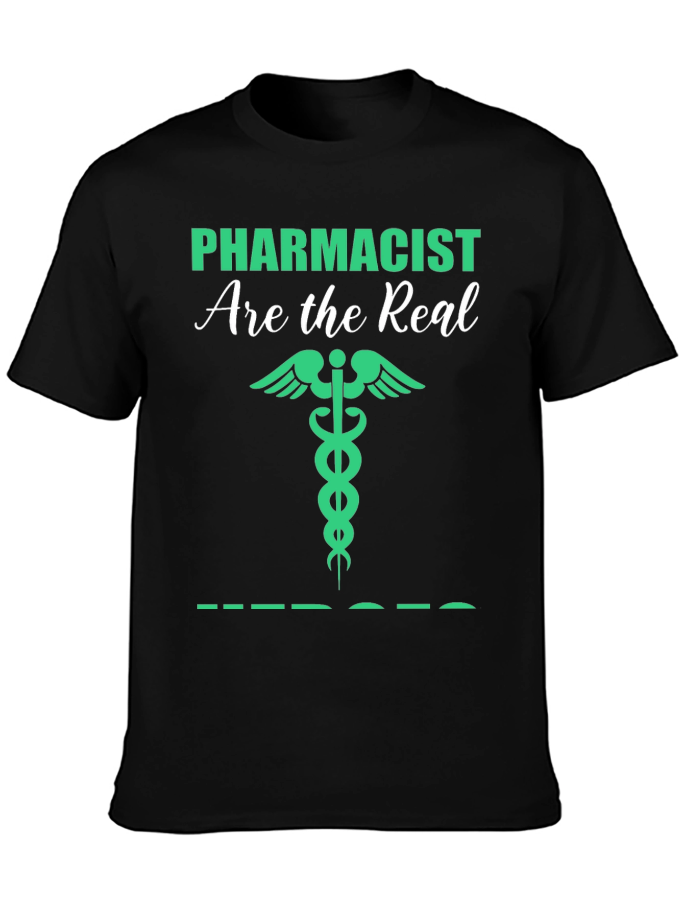 Black Pharmacist Hero Tee view 3