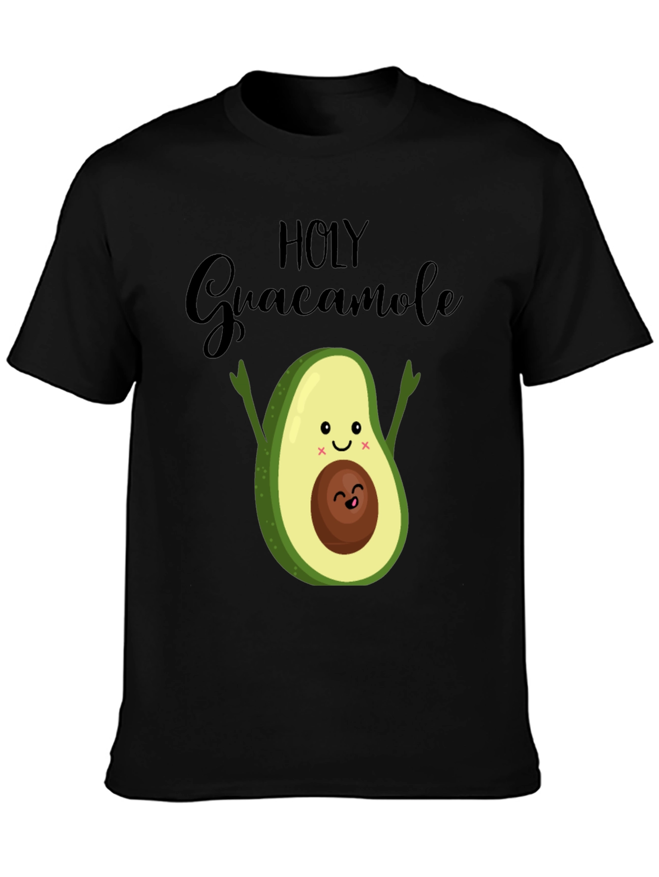 Holy Guacamole T-Shirt - Cute Avocado Design - 3