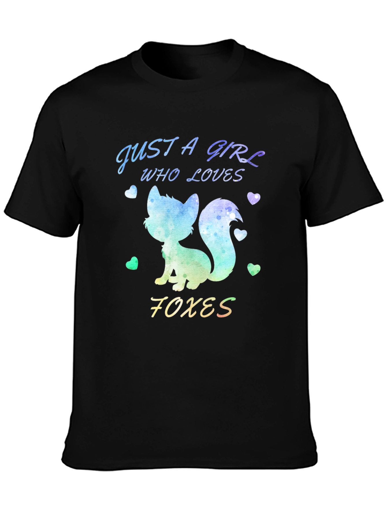 Just A Girl Who Loves Foxes T-Shirt - 3