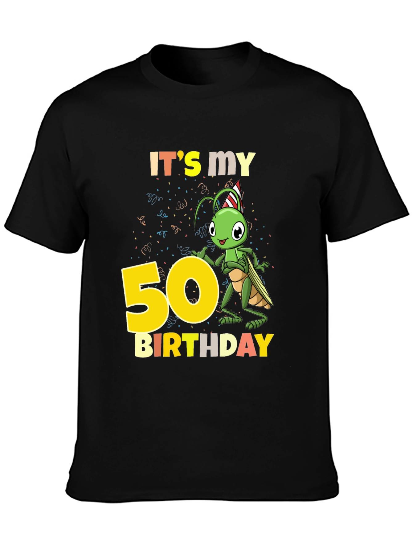 50th Birthday Cricket Graphic Tee - 3