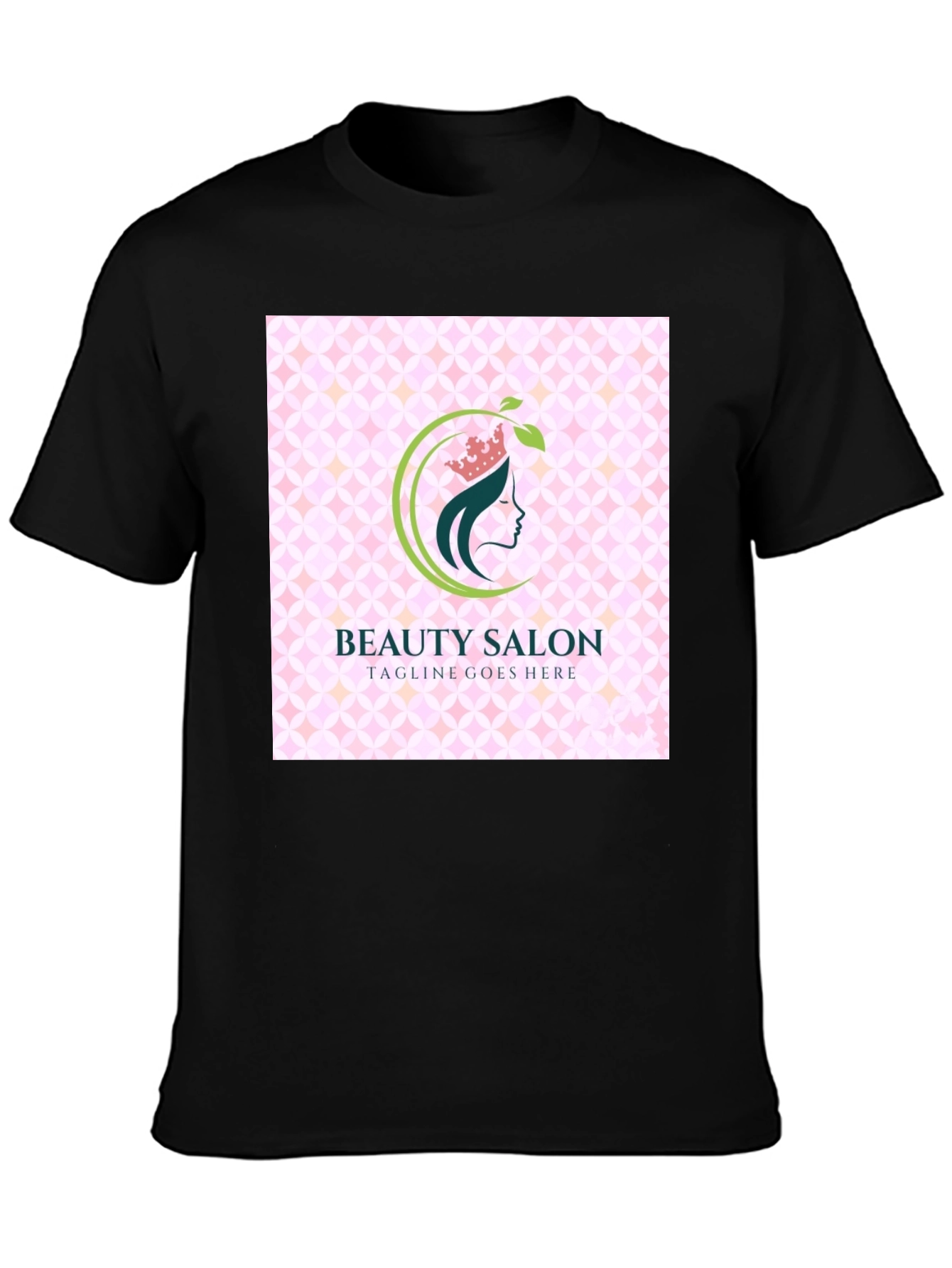 Black Beauty Salon Graphic T-Shirt view 3