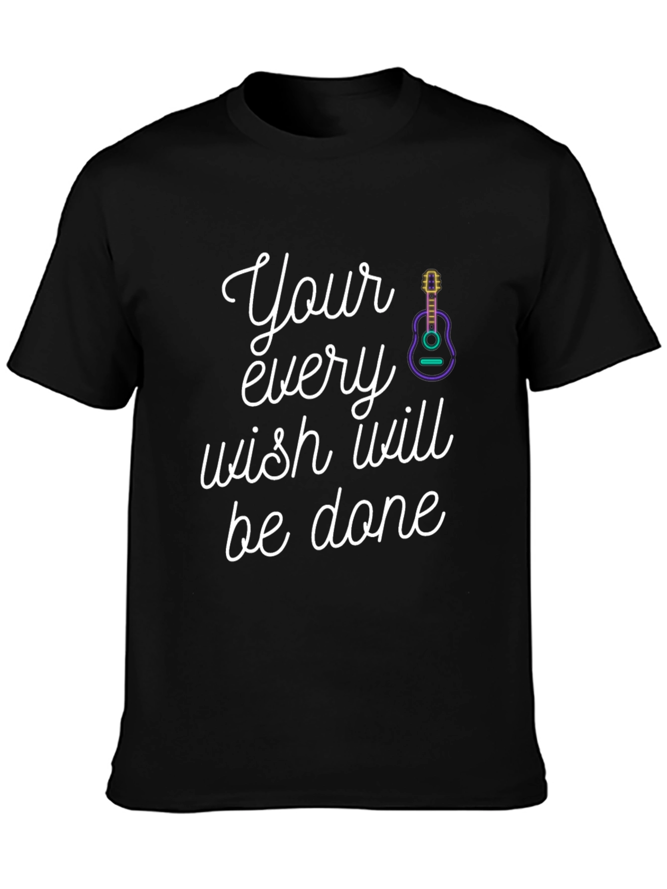 Black Your Every Wish Graphic Tee view 3