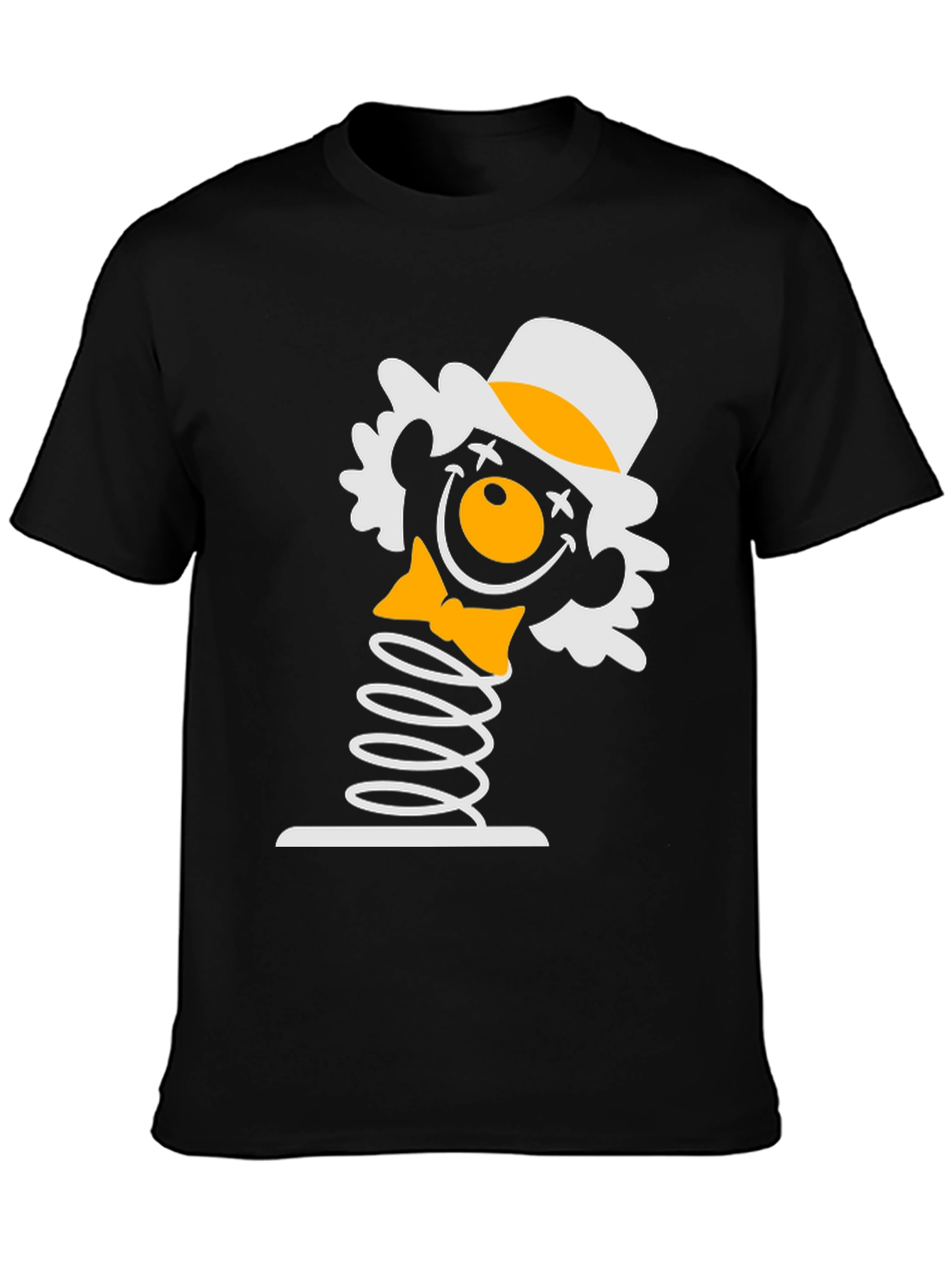 Black Clown in a Box Graphic T-Shirt view 3