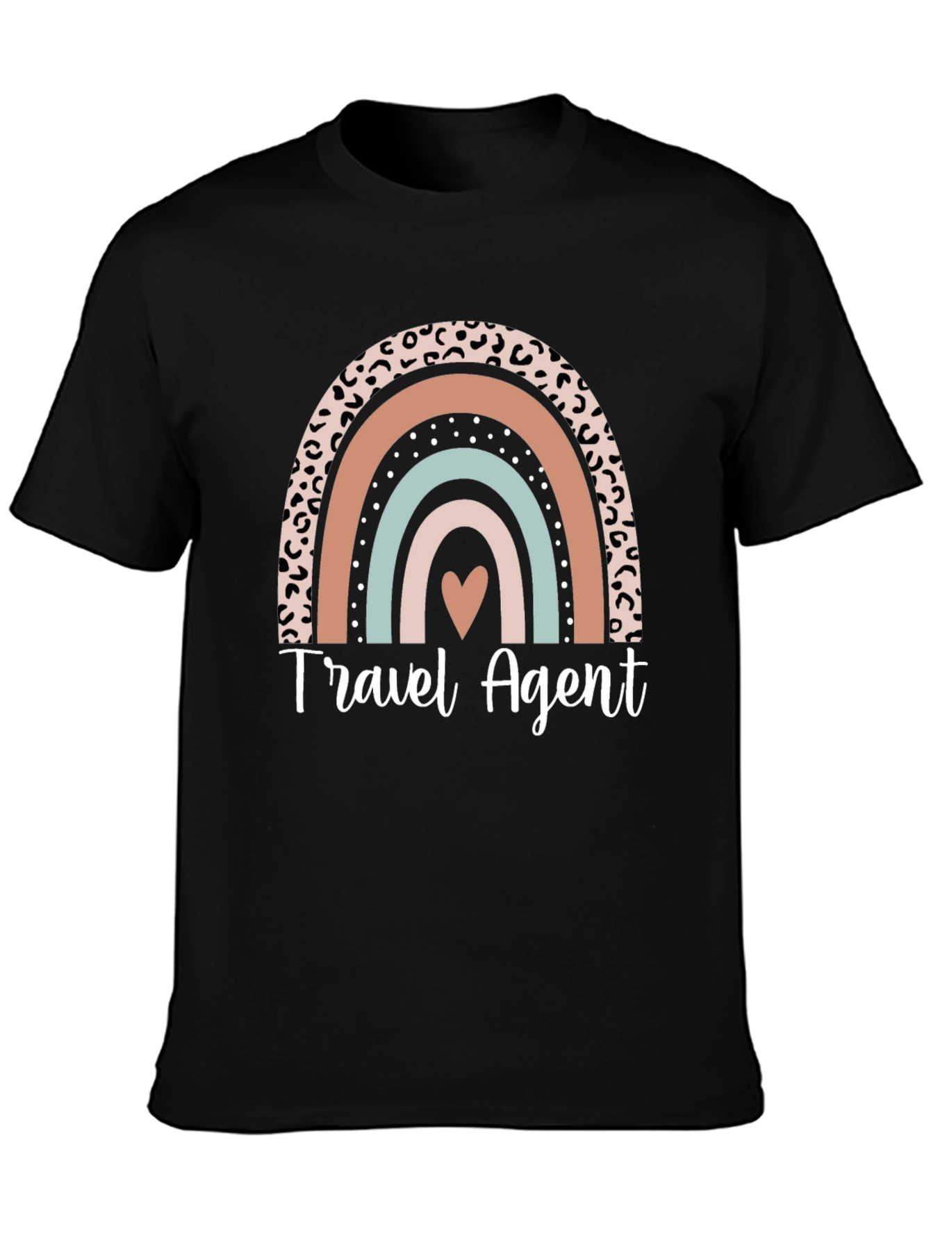 Travel Agent Rainbow T-Shirt - 3