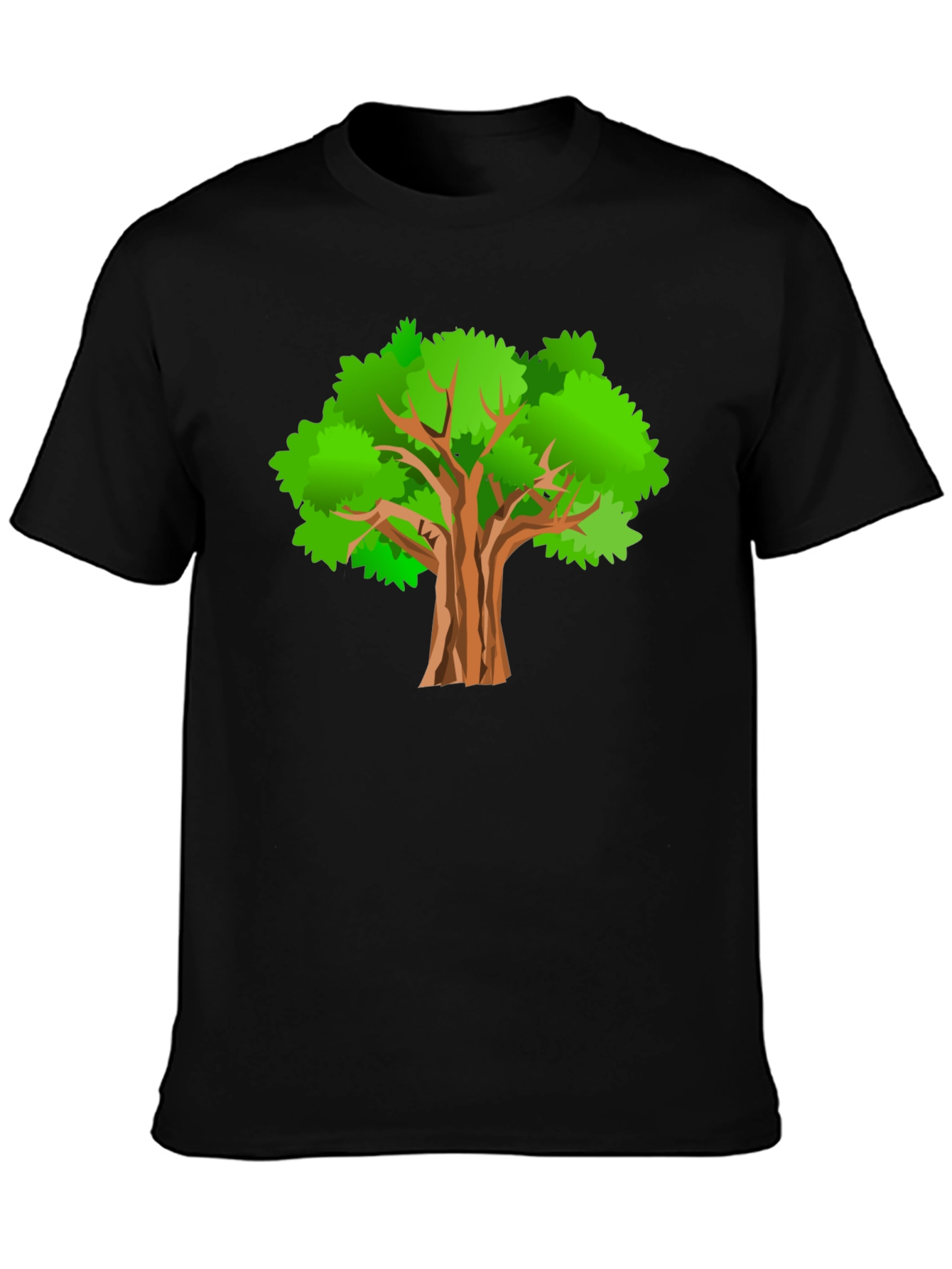 Tree Graphic Tee - Nature Inspired Design - 3
