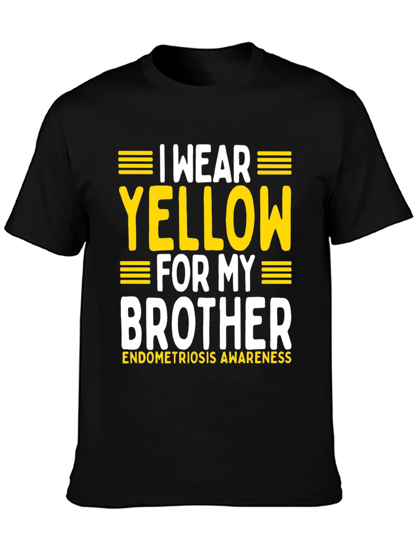 Yellow Brother Awareness T-Shirt - 3