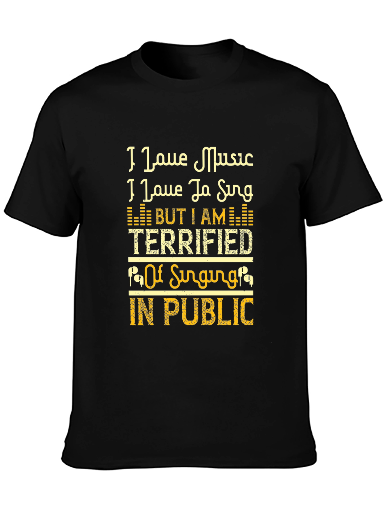 Black Music Lover's Humorous Tee view 3
