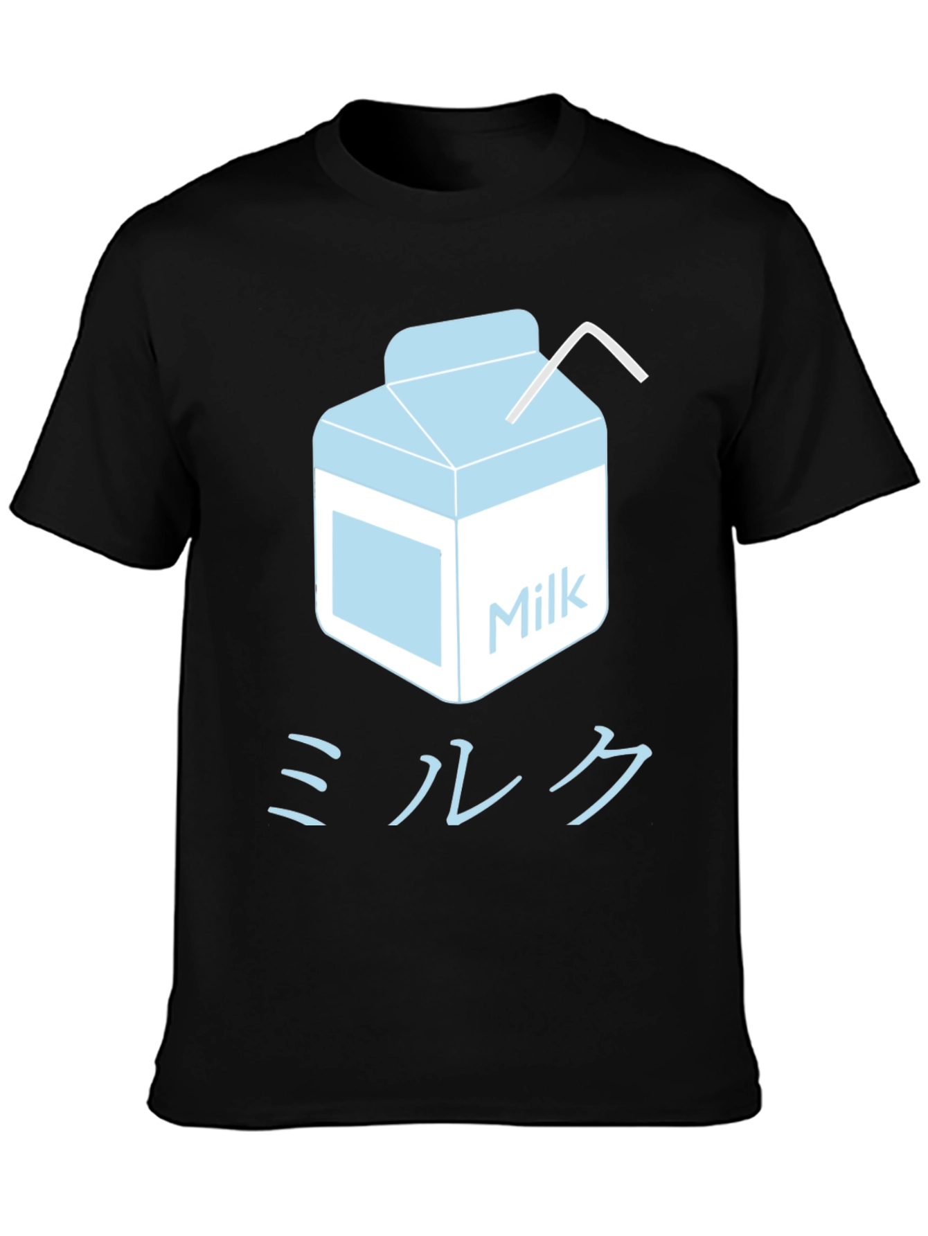 Black Milk Carton Graphic Tee - Japanese Inspired view 3