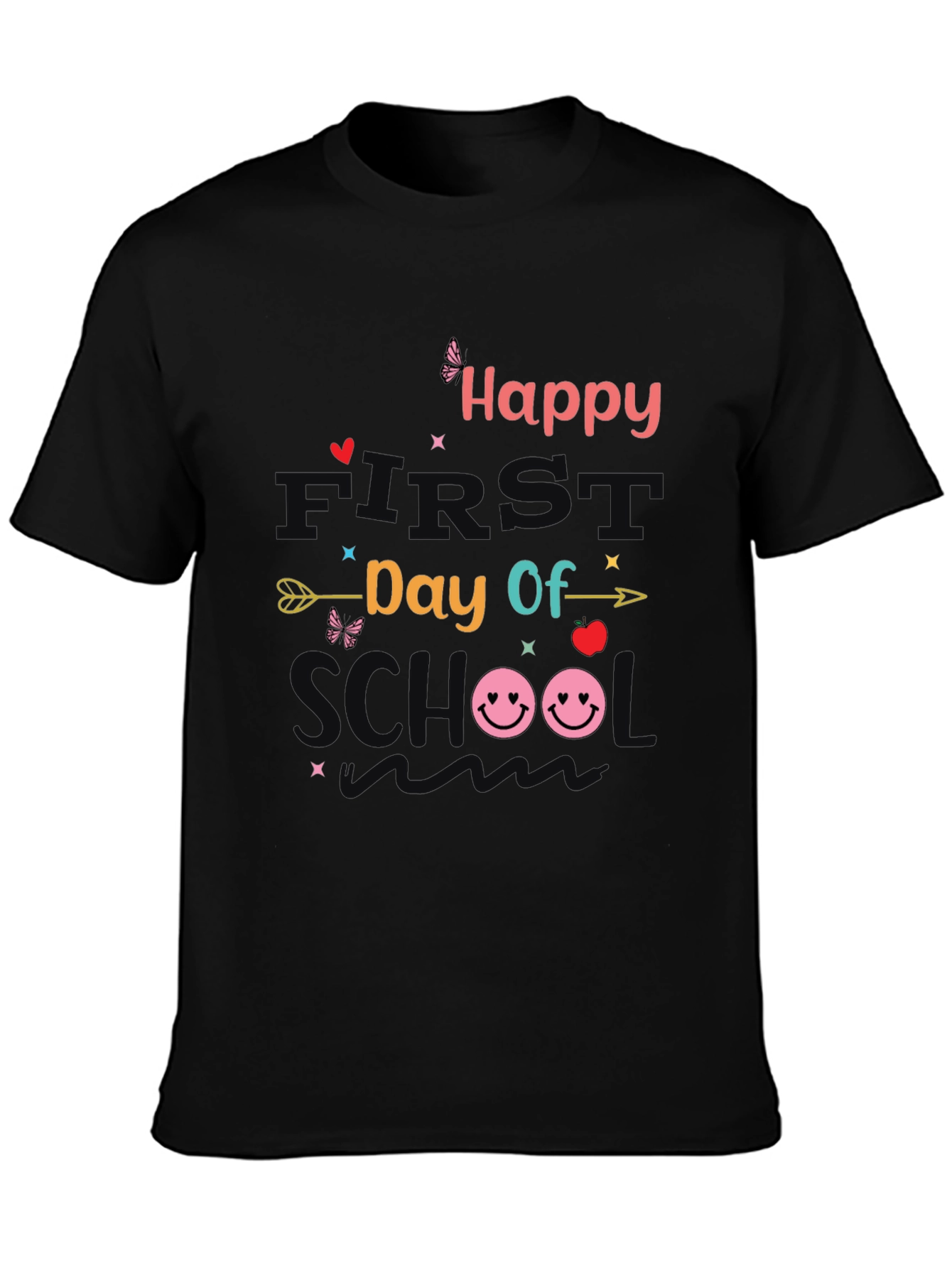 Happy First Day of School T-Shirt - 3