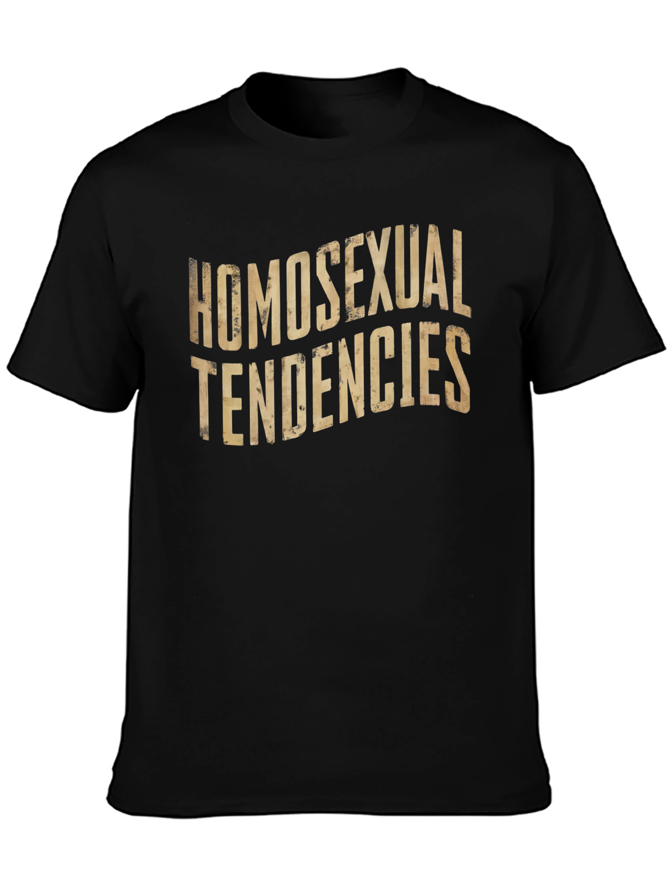 Black Homosexual Tendencies Graphic Tee view 3