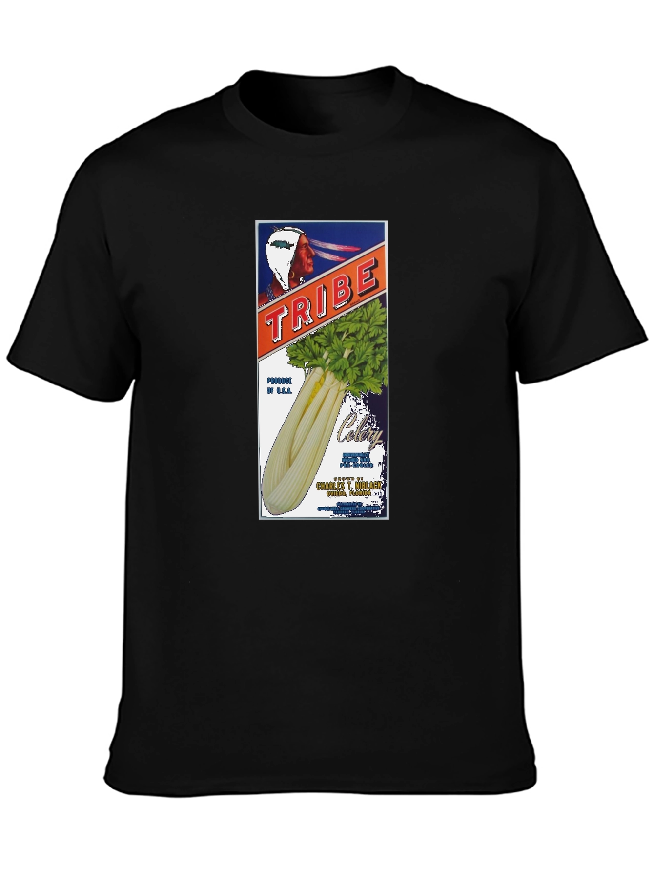 Tribe Celery Graphic T-Shirt - 3