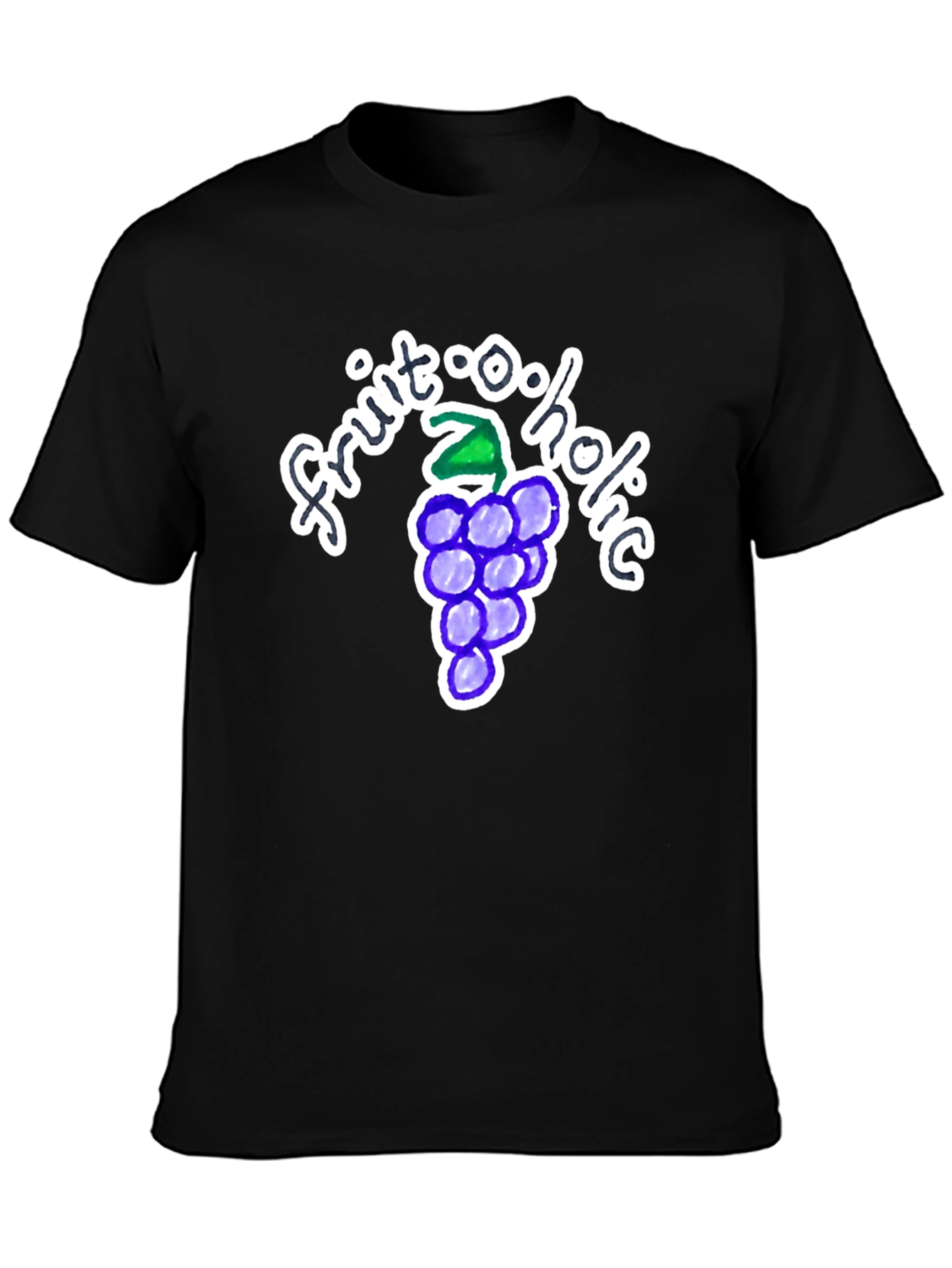Black Fruit-o-holic Graphic T-Shirt view 3