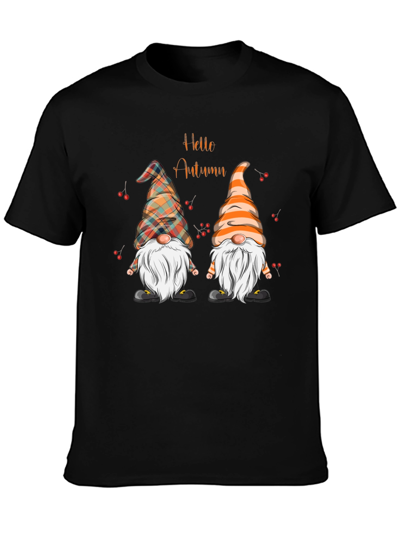 Hello Autumn Gnomes Graphic Tee - 3