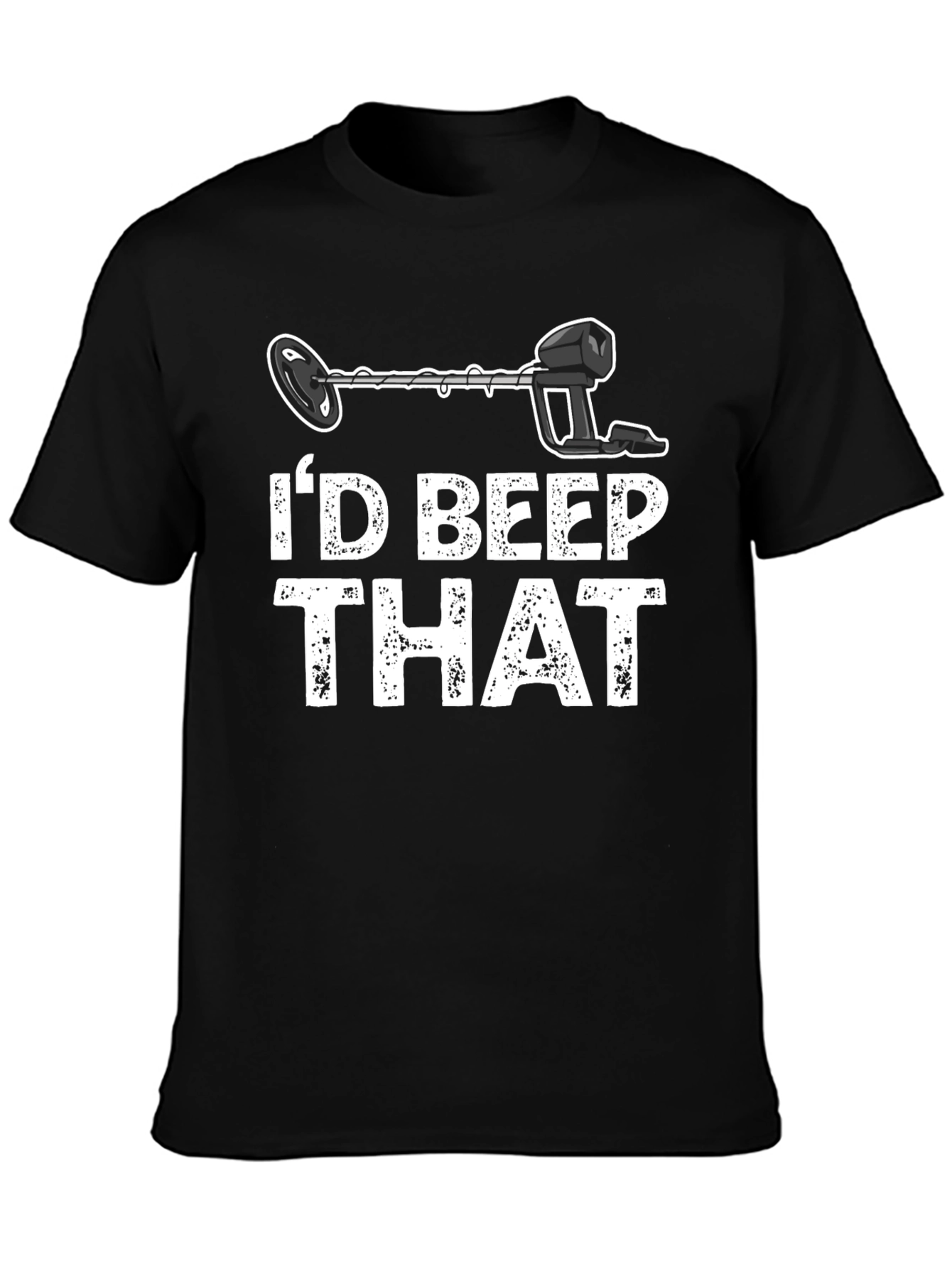 Black I'd Beep That T-Shirt view 3