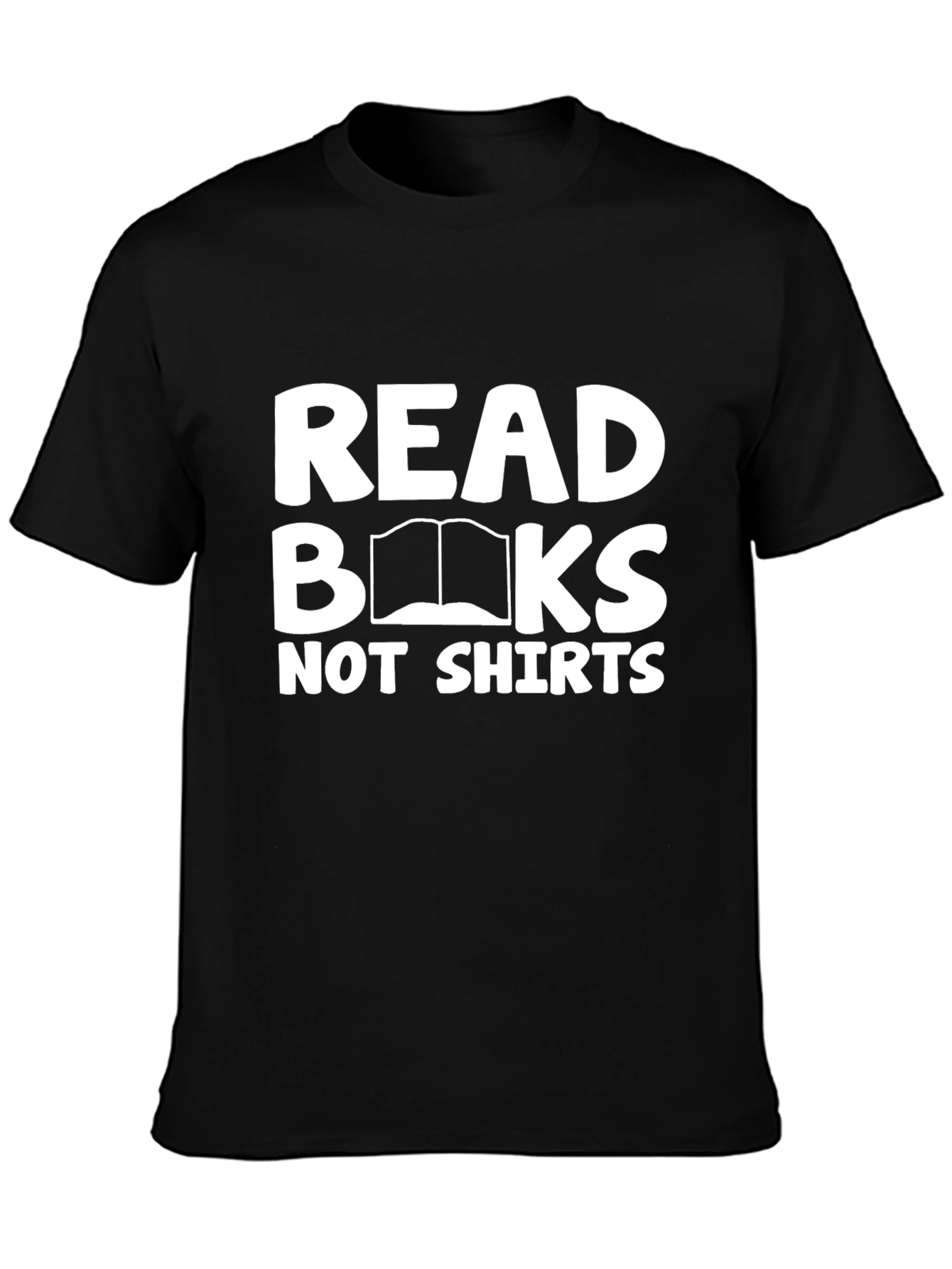 Black Read Books, Not Shirts - Graphic Tee view 3