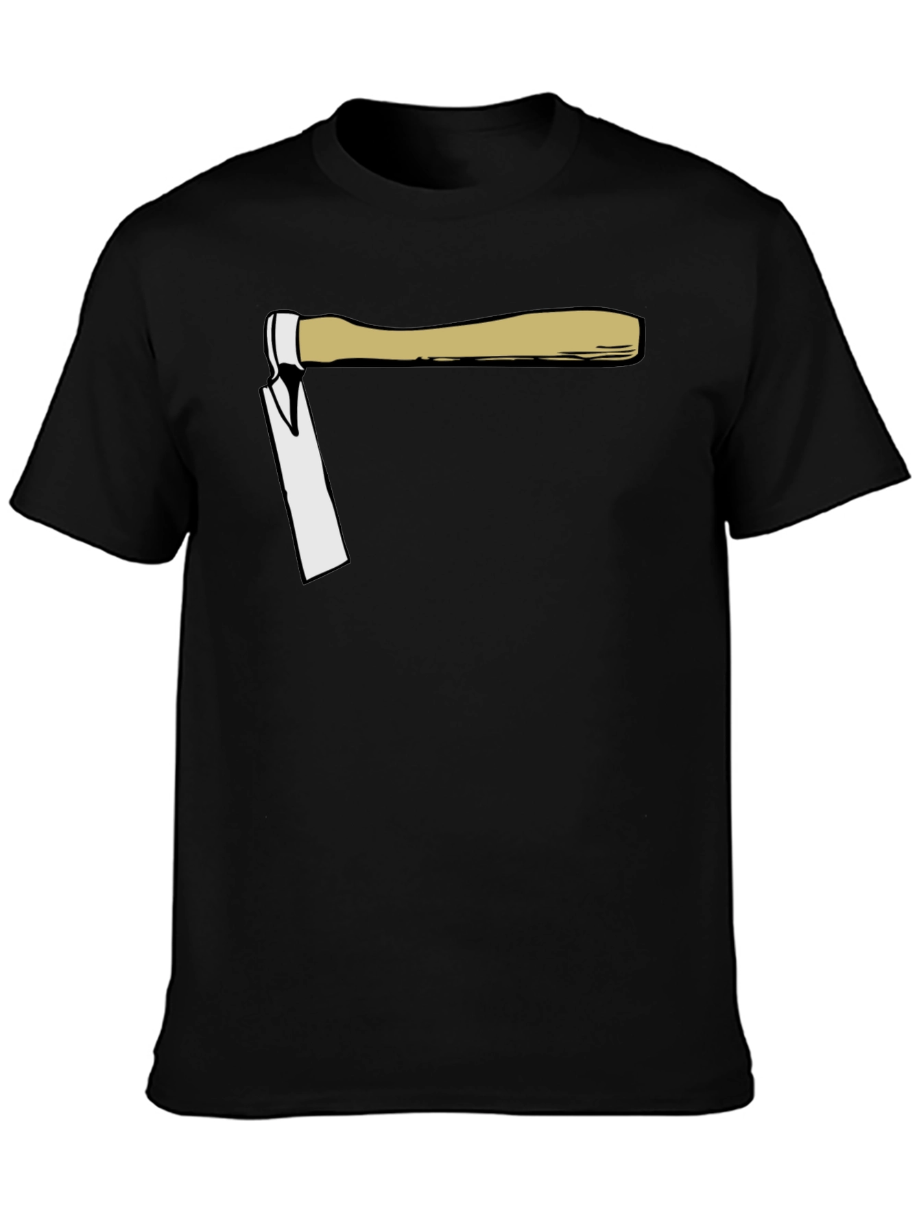 Black Axe T-Shirt - Novelty Lumberjack Tee view 3