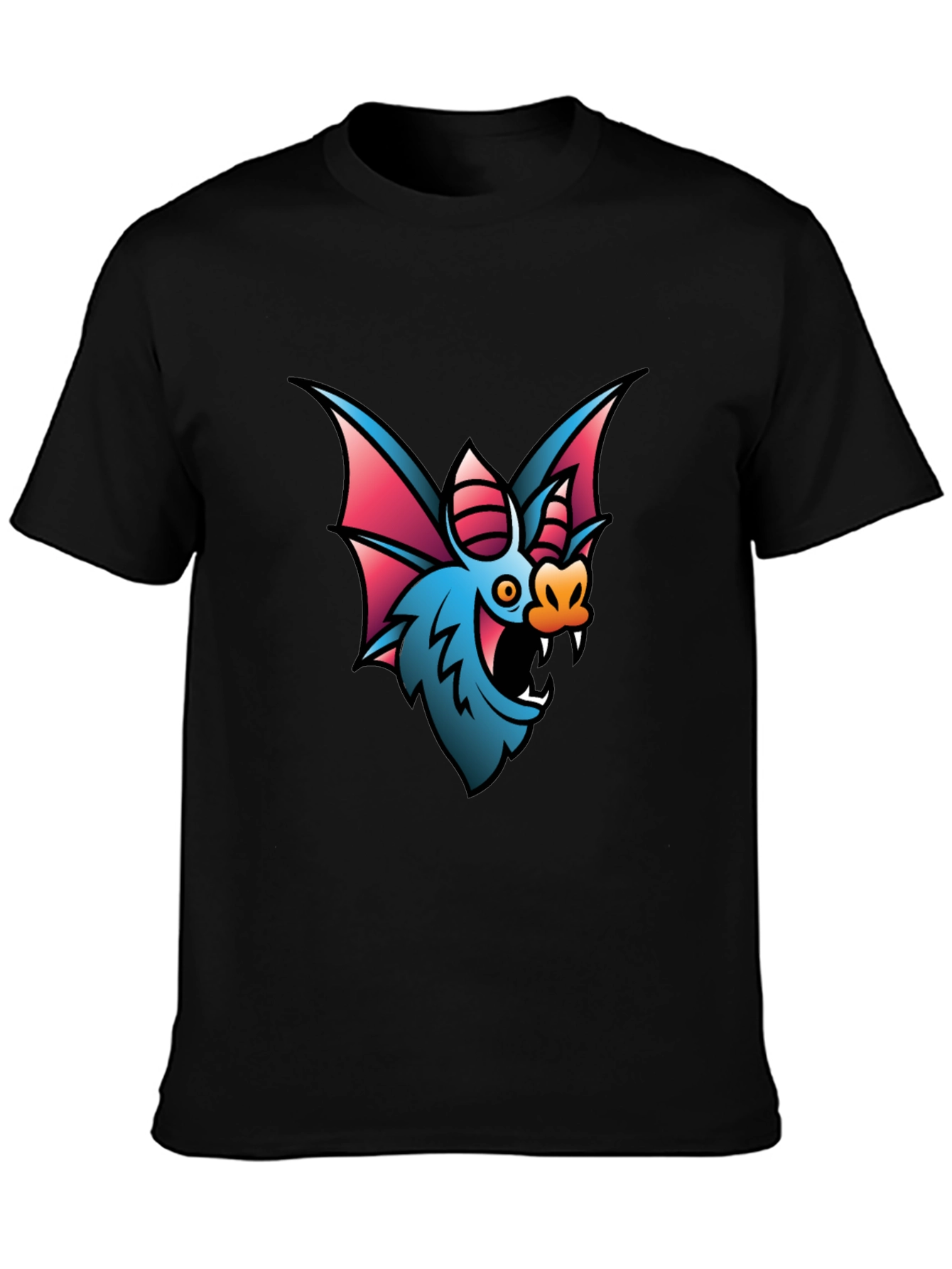 Black Bat Graphic T-Shirt - Unique & Stylish Design view 3