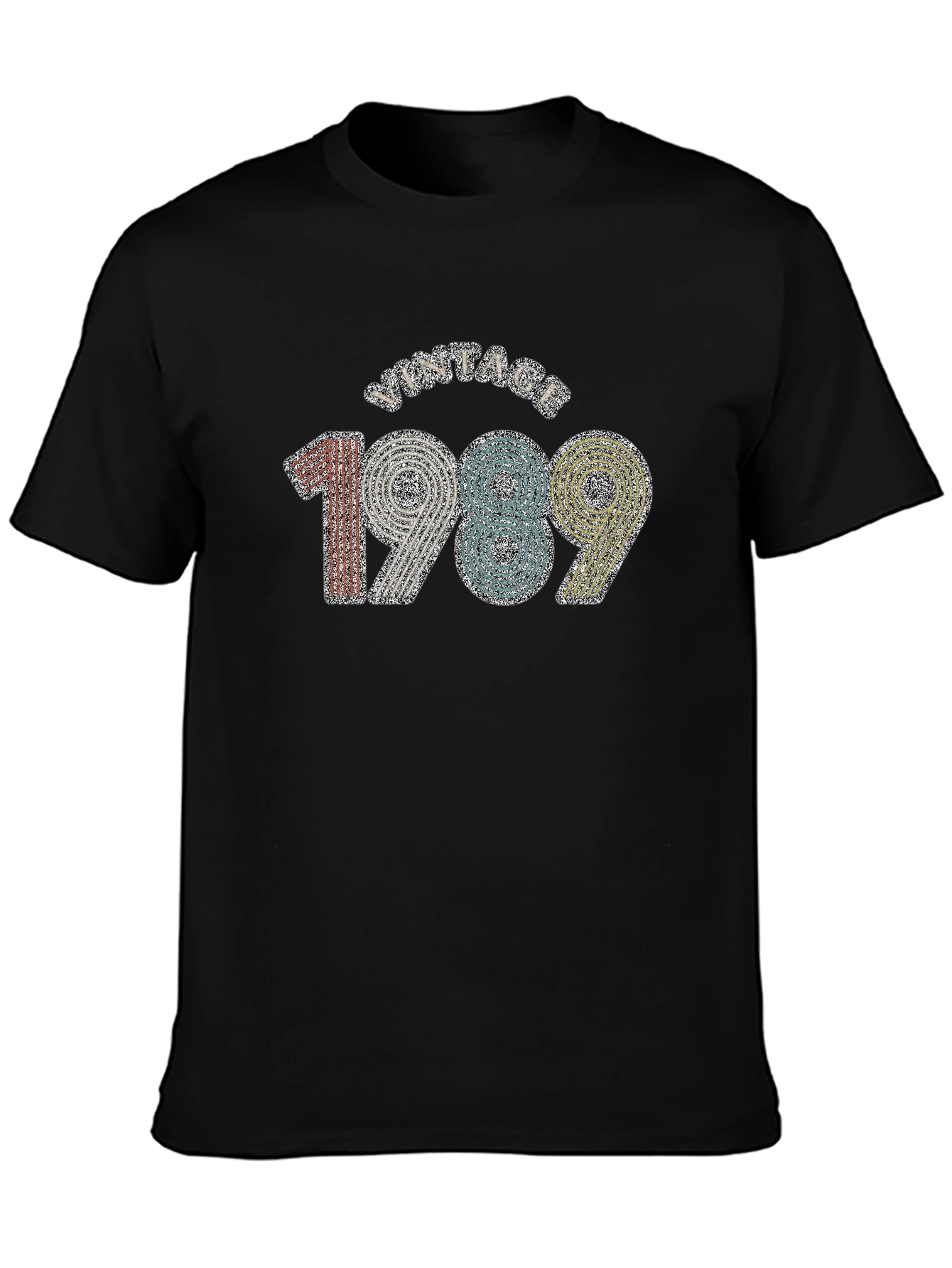 Black Vintage 1989 Graphic Tee view 3