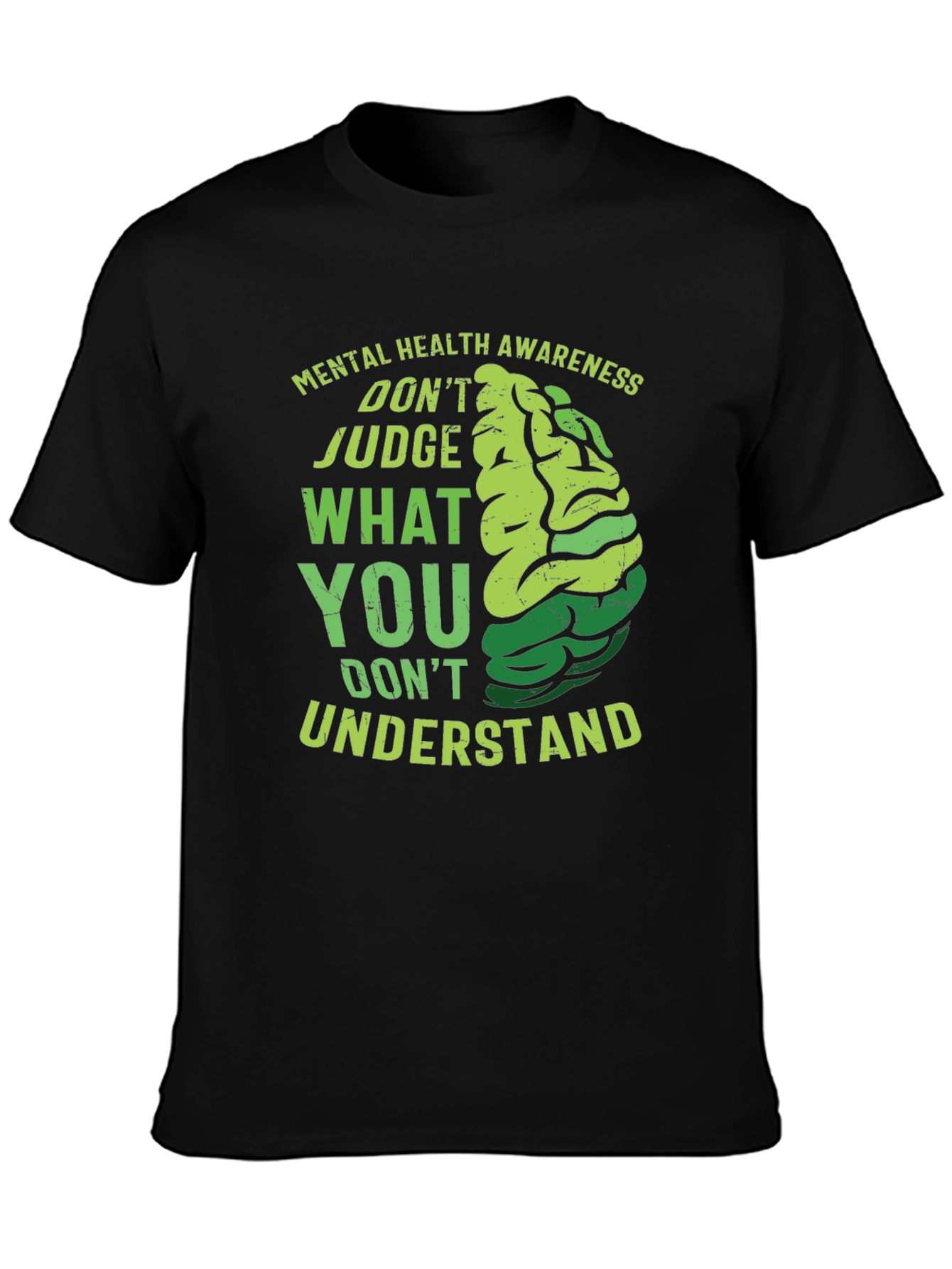 Mental Health Awareness Graphic T-Shirt - 3