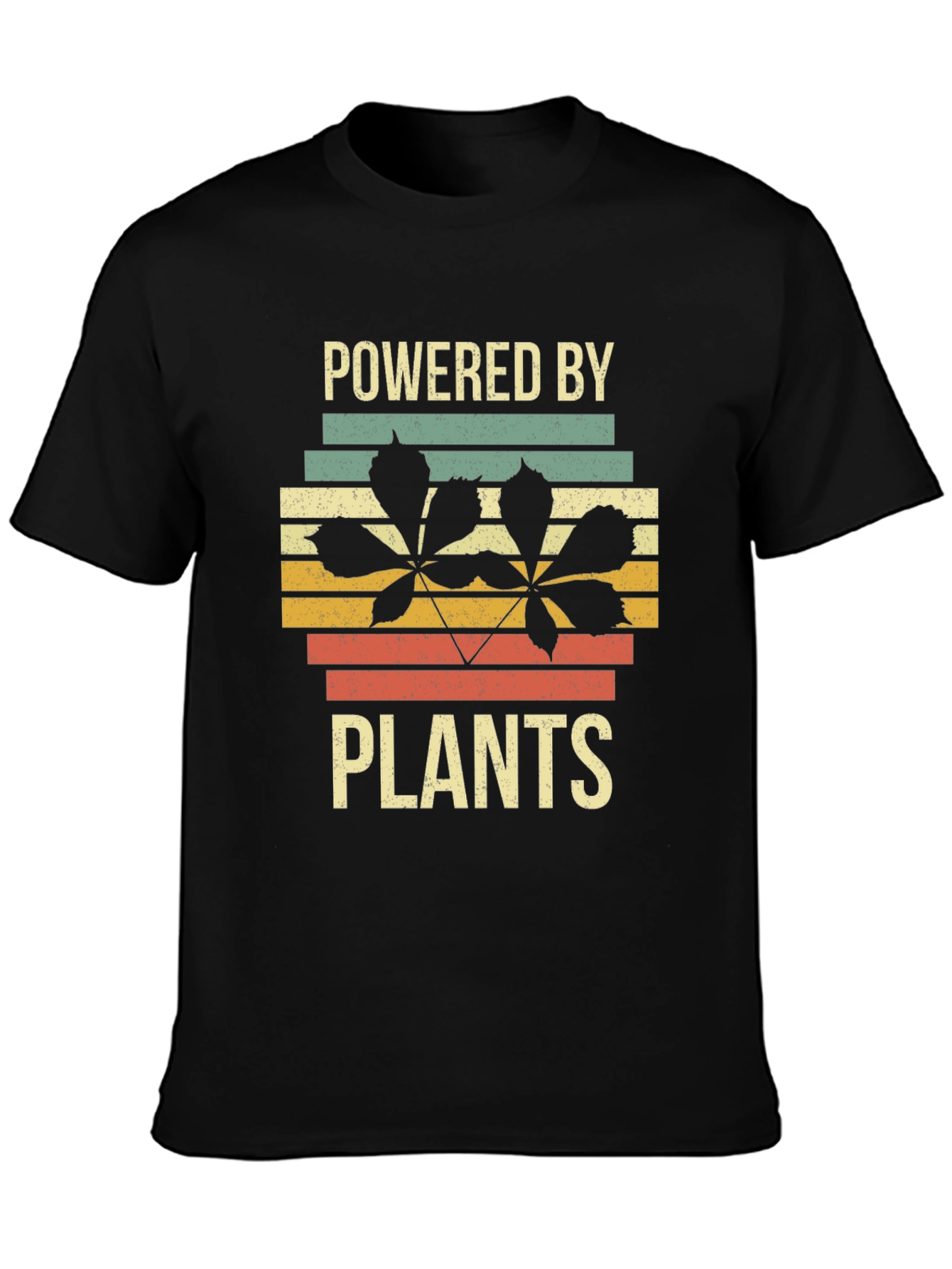 Powered by Plants Graphic Tee - Retro Style - 3