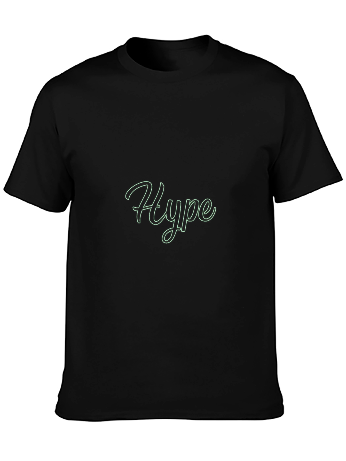 Black Hype Black T-Shirt view 3