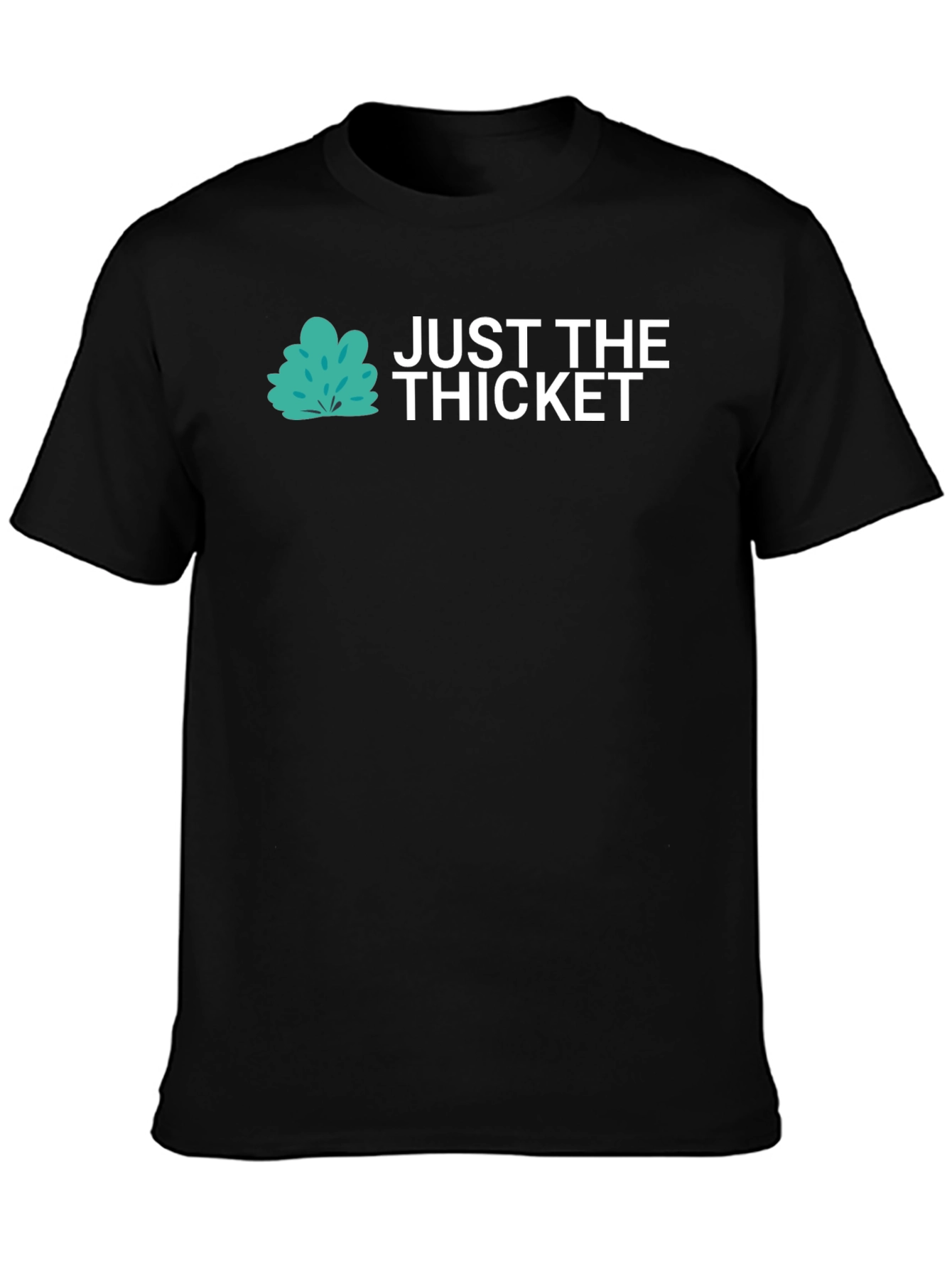 Black Just The Thicket Graphic Tee - Soft Cotton Blend view 3