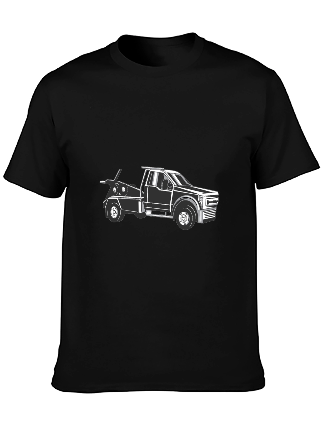 Tow Truck Graphic Tee - Cool Automotive Design - 3