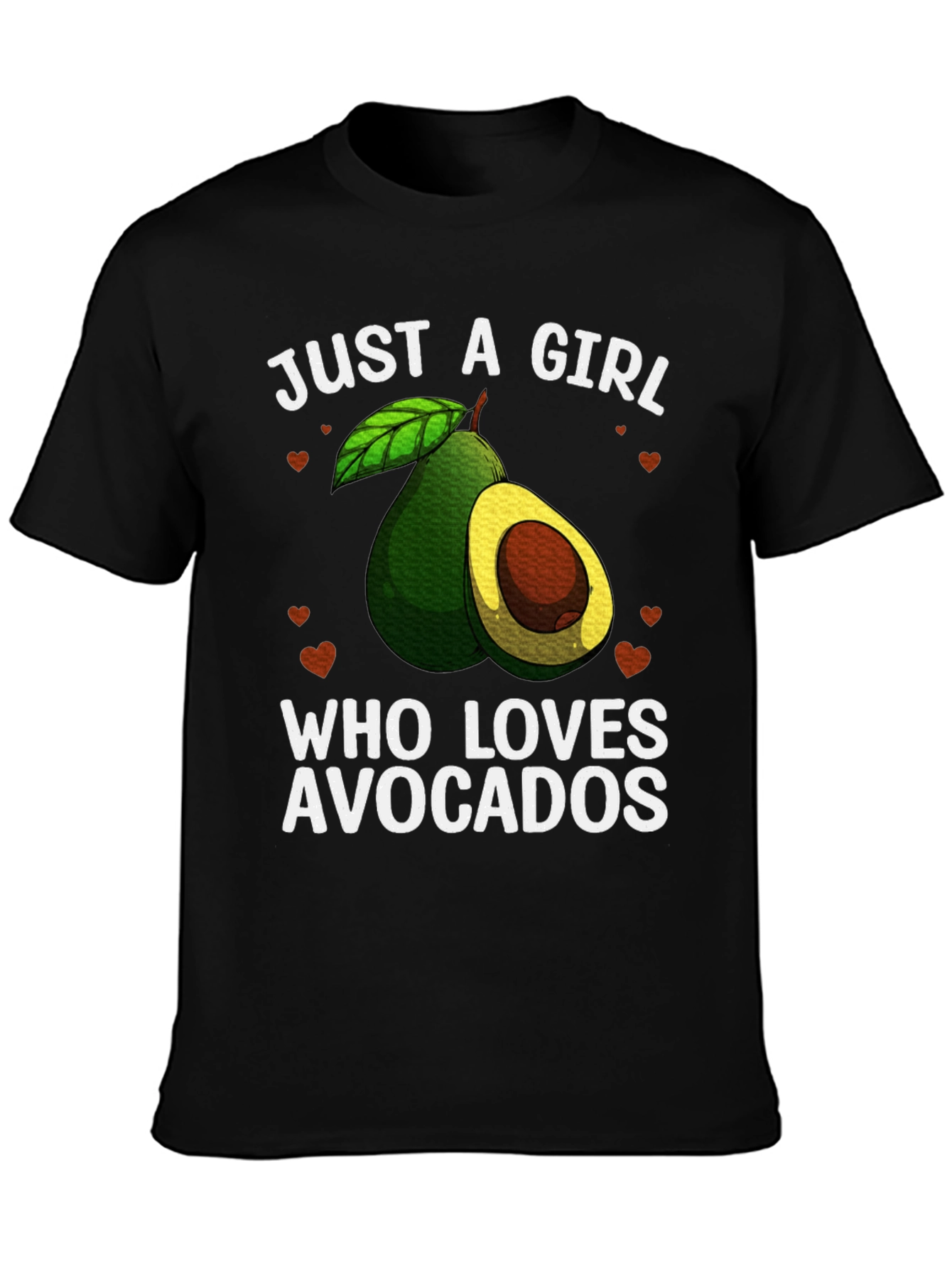 Black Avocado Lover's Black Graphic Tee view 3