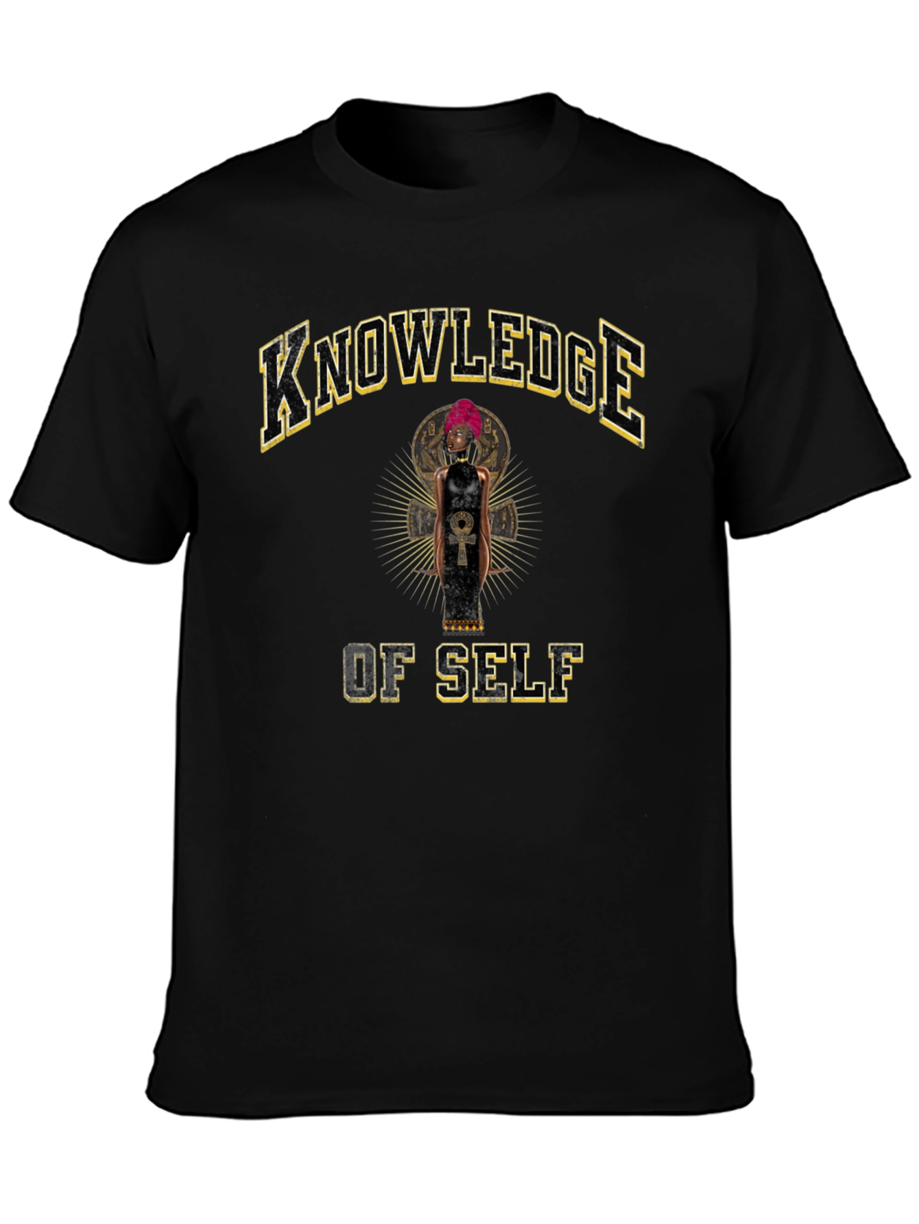 Black Knowledge of Self Graphic T-Shirt view 3
