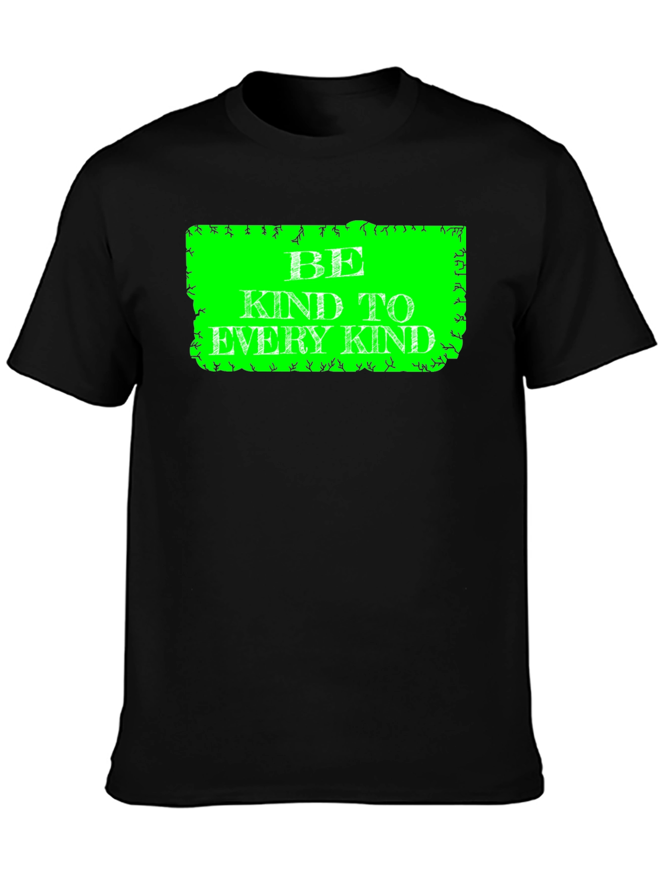 Black Be Kind To Every Kind Graphic T-Shirt view 3