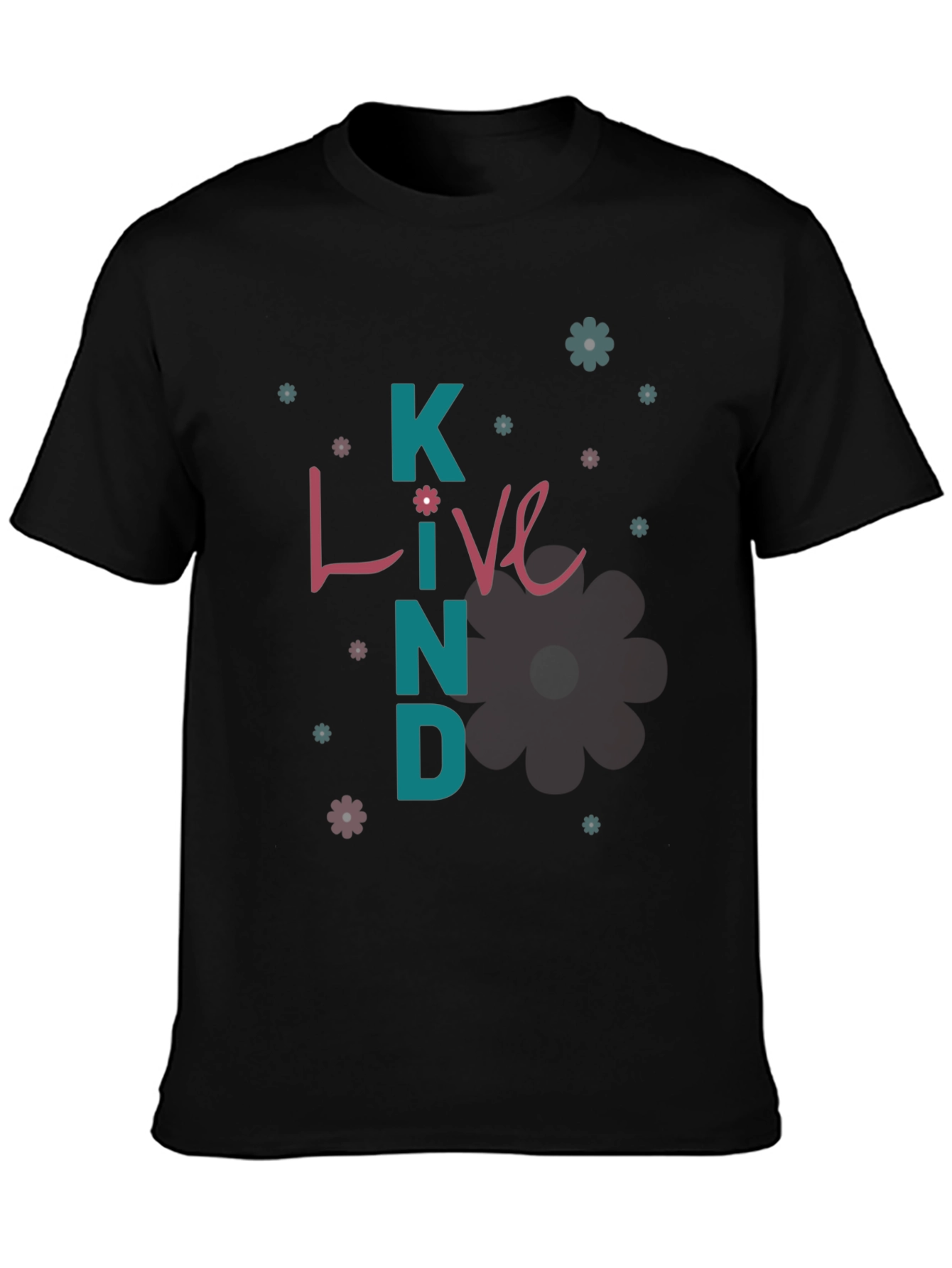 Black Kind Live ND T-Shirt - Unisex view 3