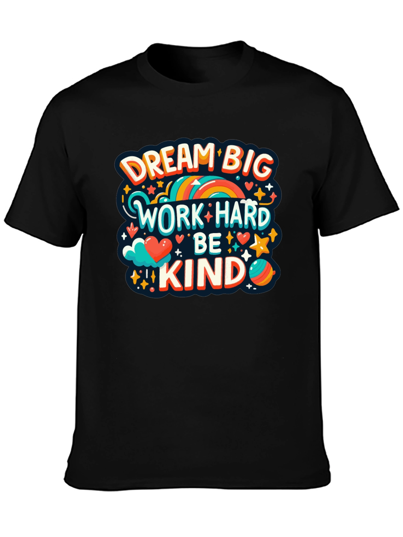 Dream Big T-Shirt - Inspirational Graphic Tee - 3