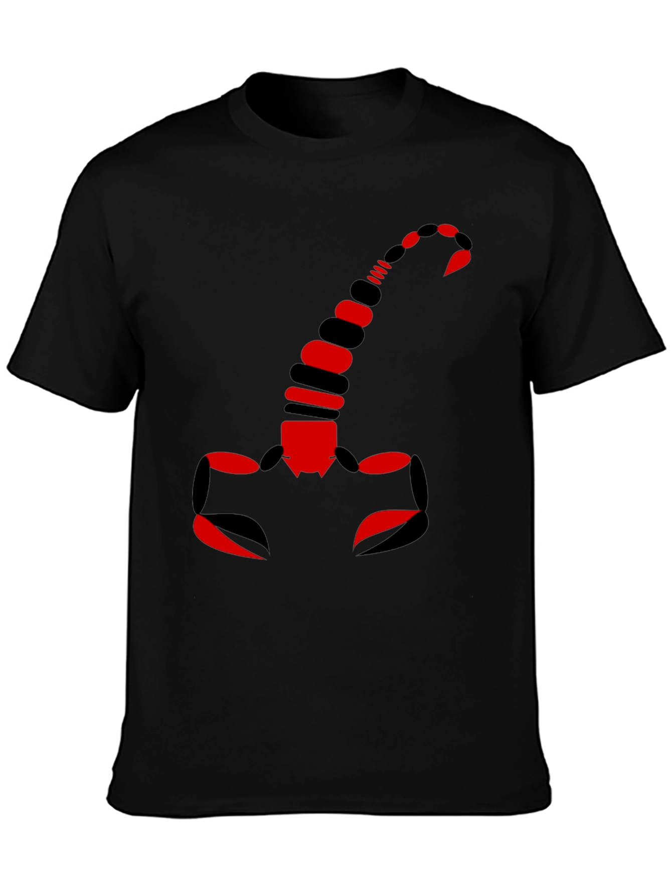 Black Scorpion Graphic Tee - Black Crew Neck view 3