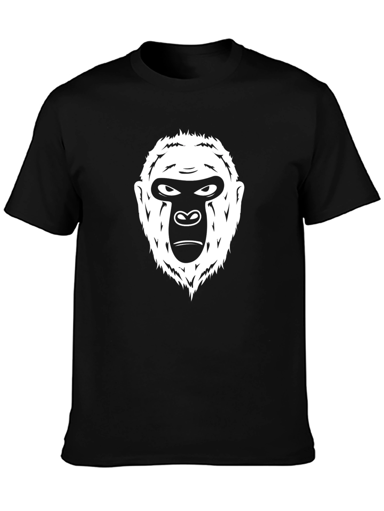 Black Black Gorilla Graphic T-Shirt view 3
