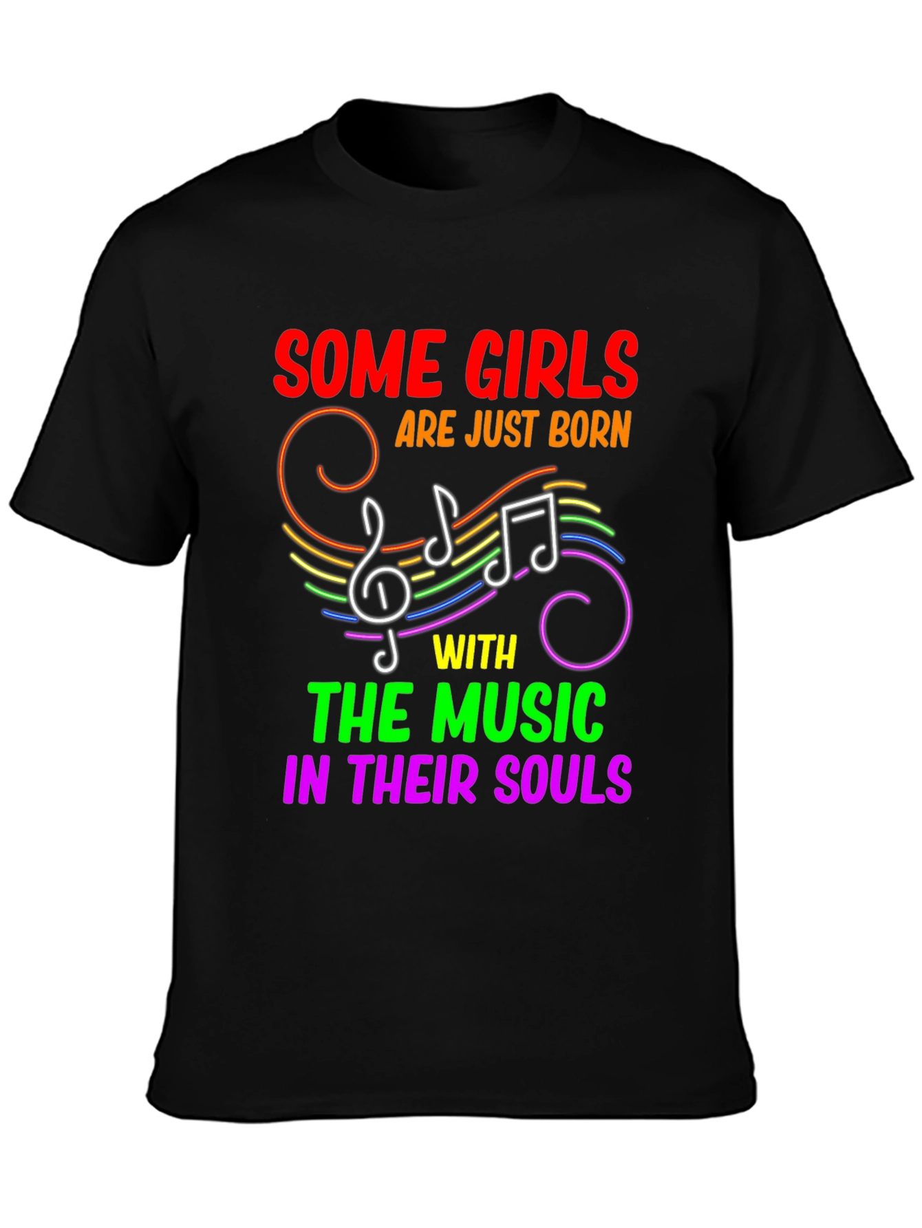 Black Music In Their Souls T-Shirt view 3