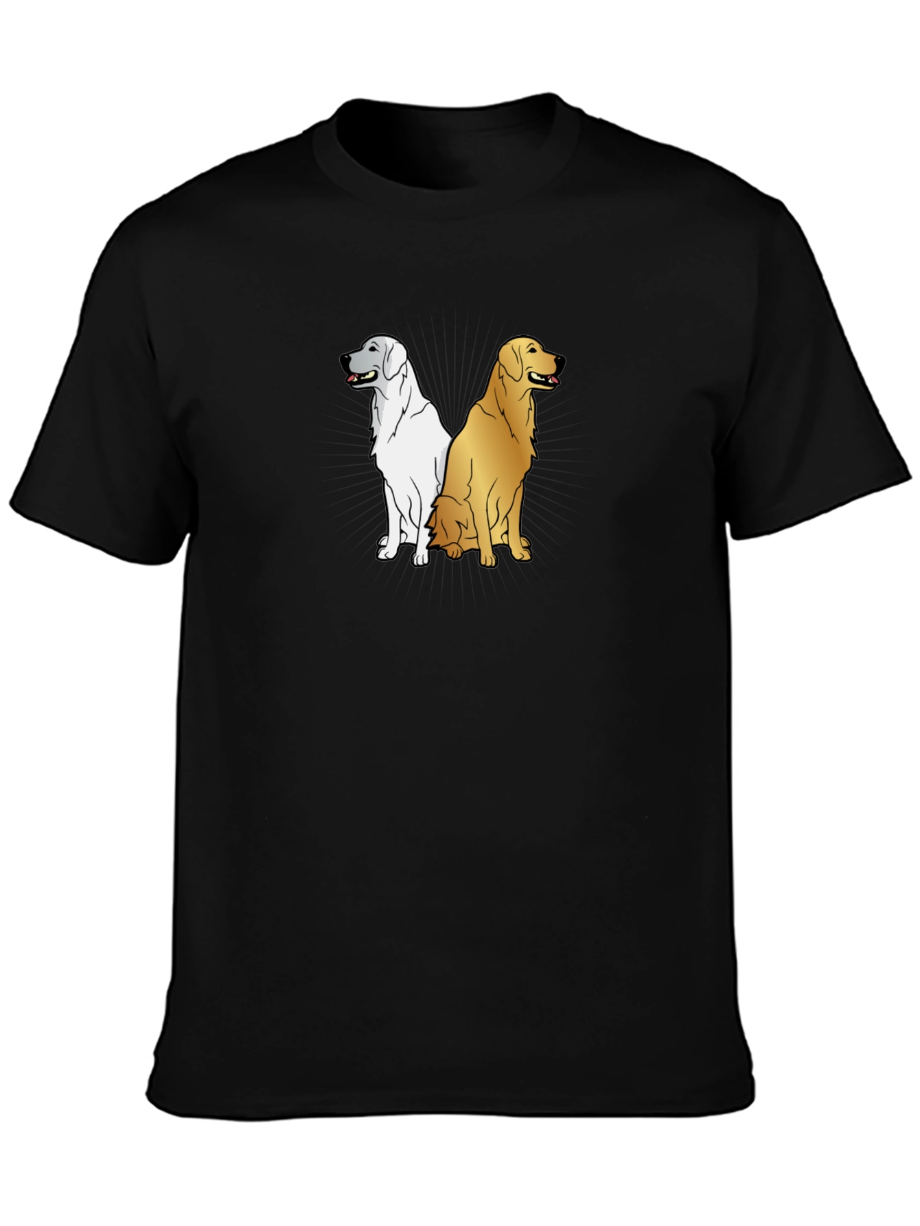 Black Dog Graphic Black T-Shirt view 3